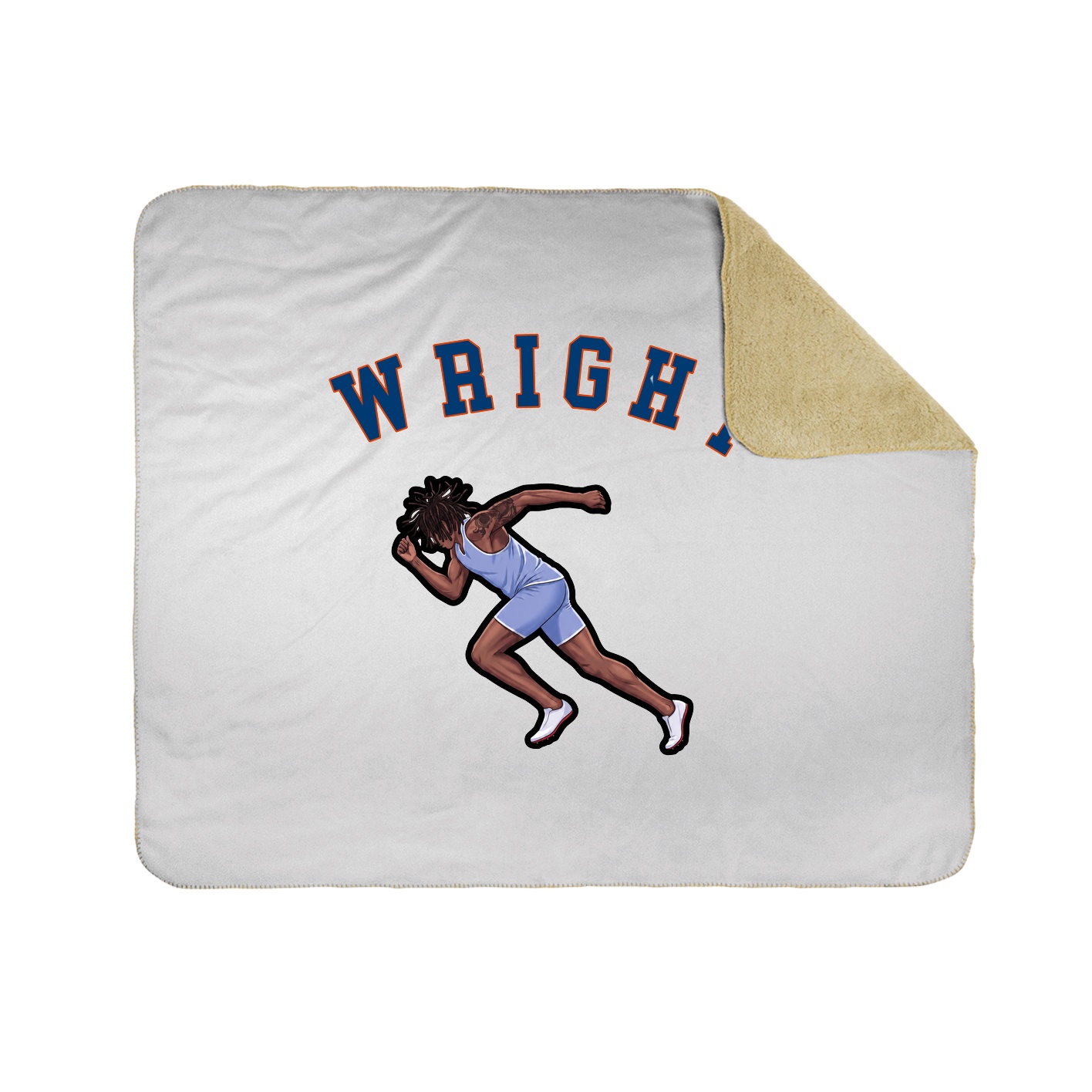 Throw Blanket — Shirsey Arch in White