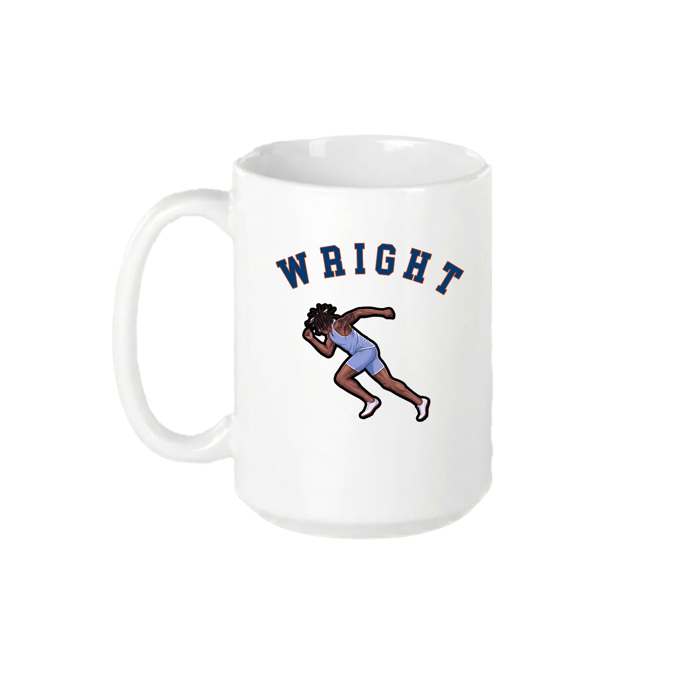 15oz Coffee Mug — Shirsey Arch in White