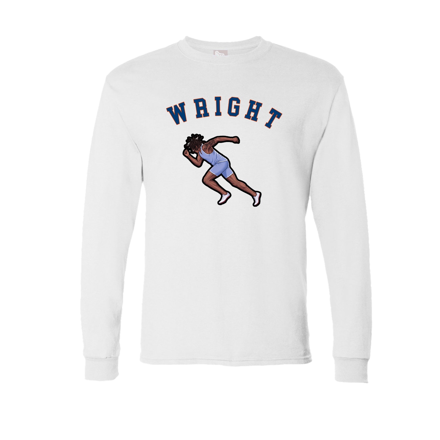 Long Sleeve Tee — Shirsey Arch in White