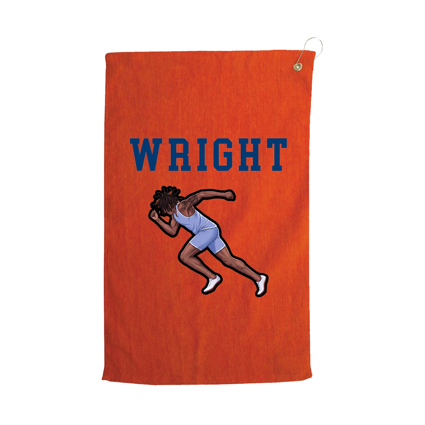 Golf Towel — Shirsey in Orange