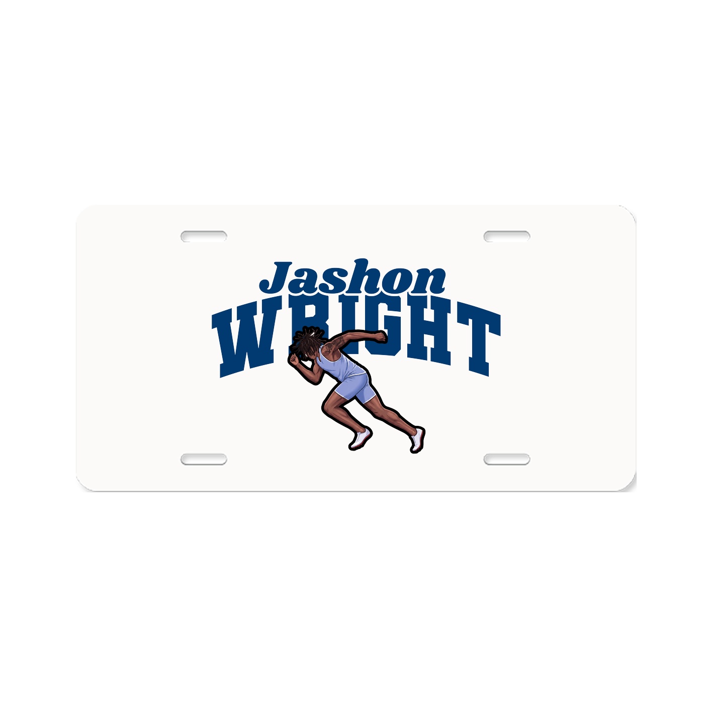License Plate — Signature Arch in Classic