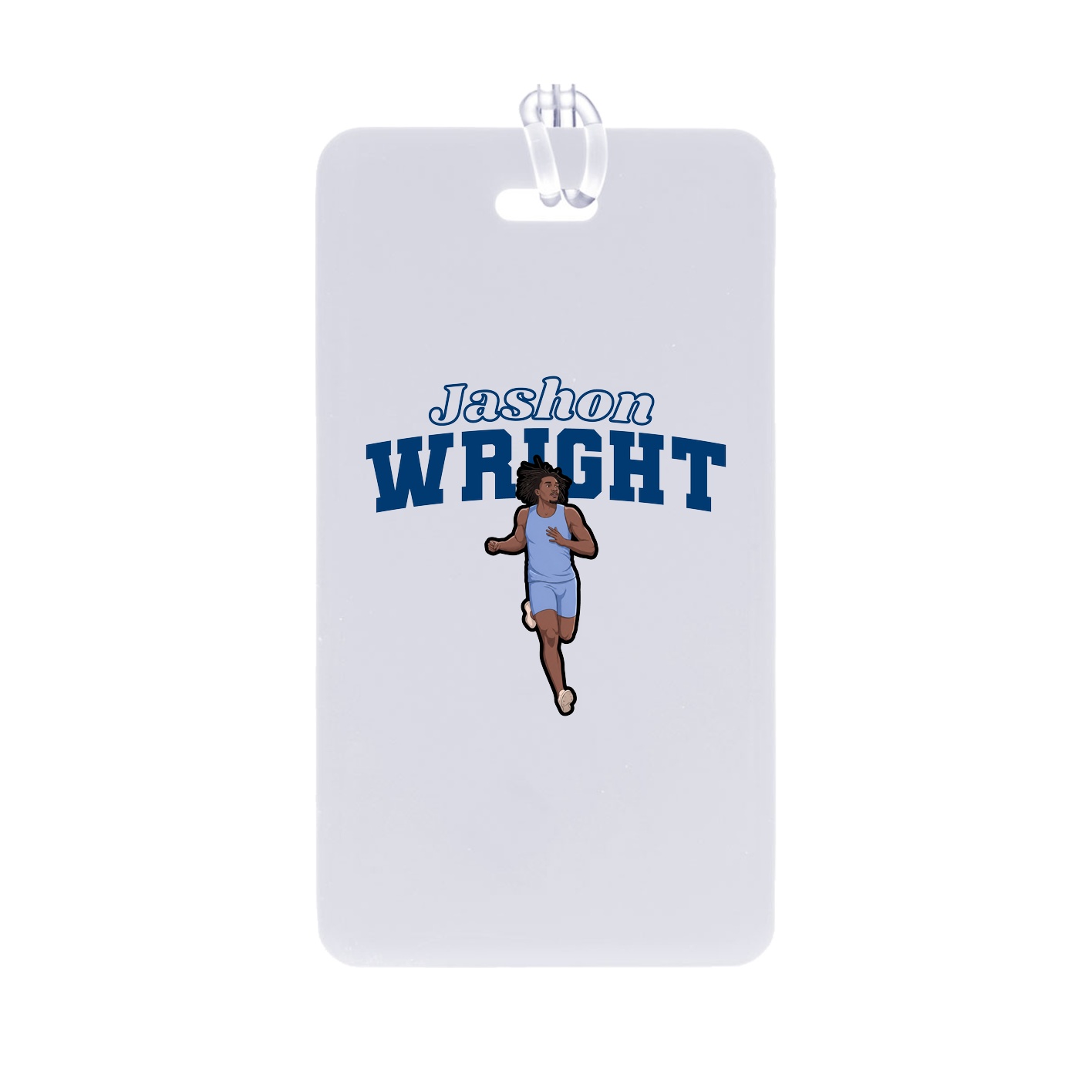 Bag Tag — Name Arch in Classic
