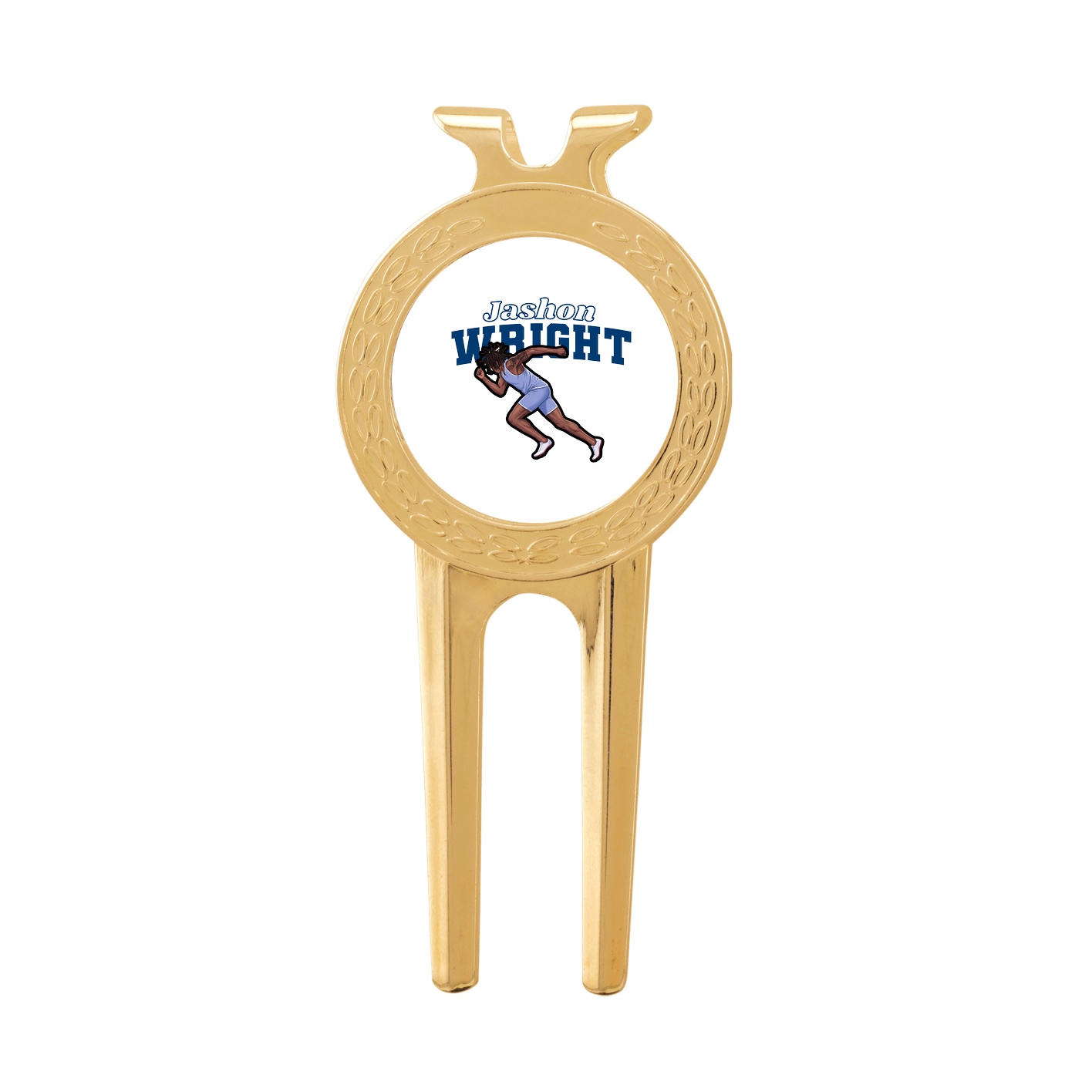 Divot Tool with Ball Marker — Name Arch in Classic