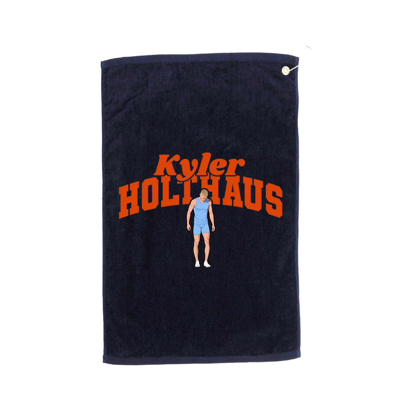 Golf Towel — Signature Arch in Navy