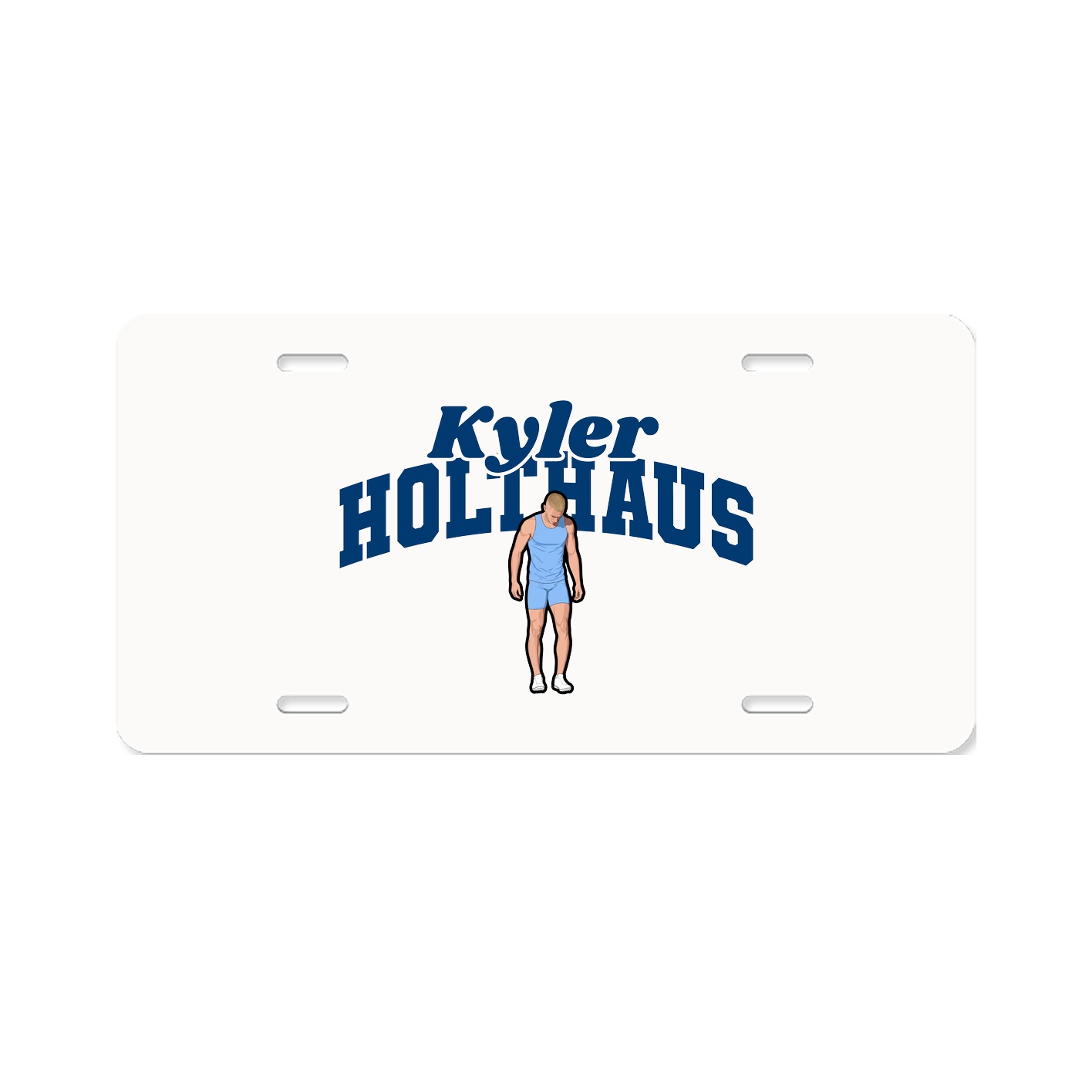 License Plate — Signature Arch in Classic