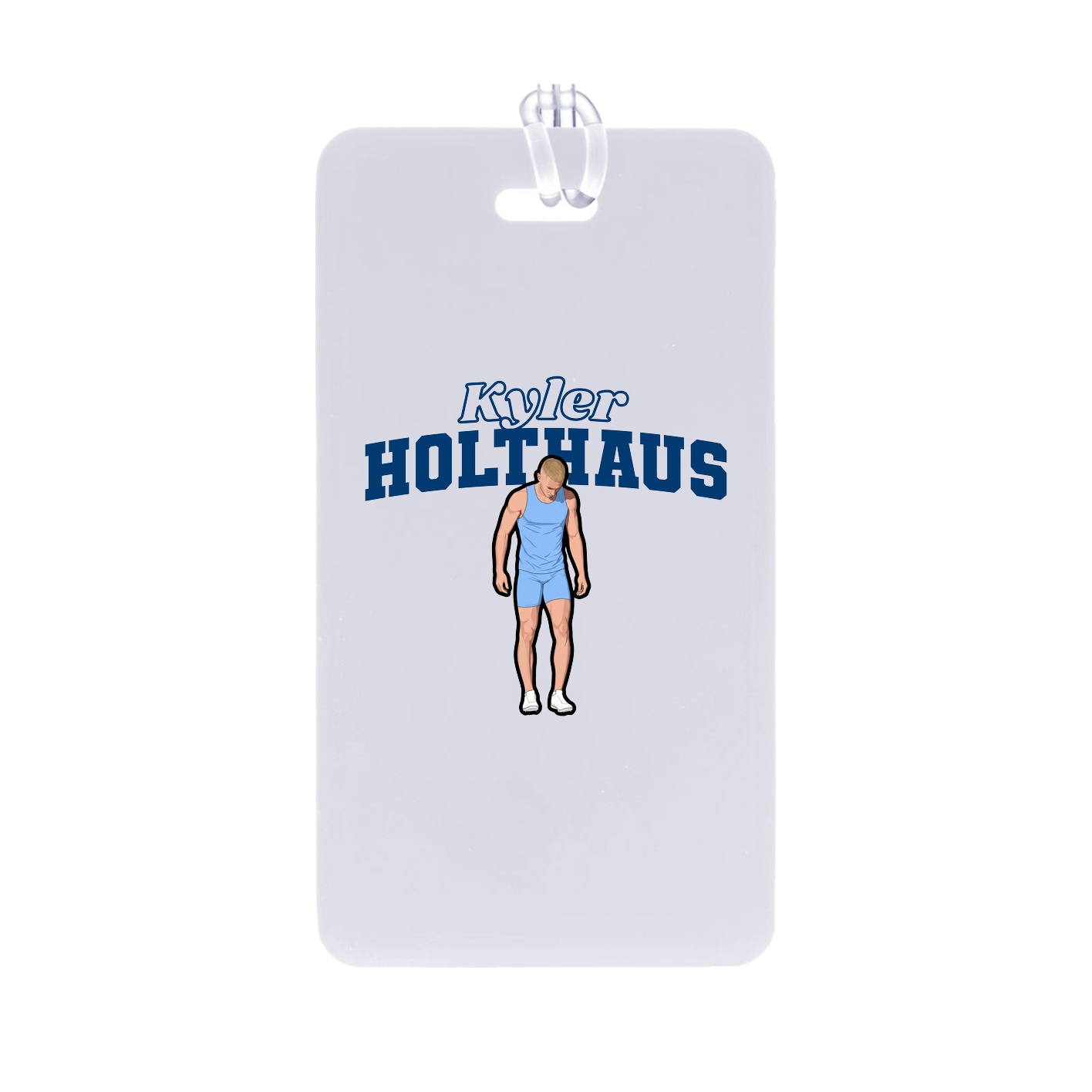 Bag Tag — Name Arch in Classic