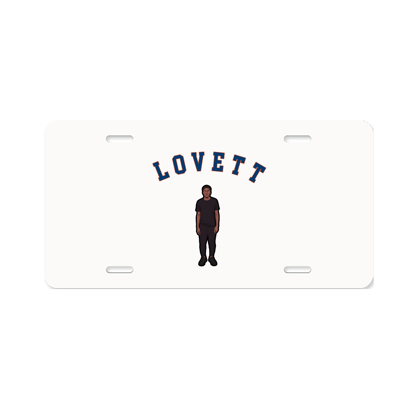 License Plate — Shirsey Arch in Classic