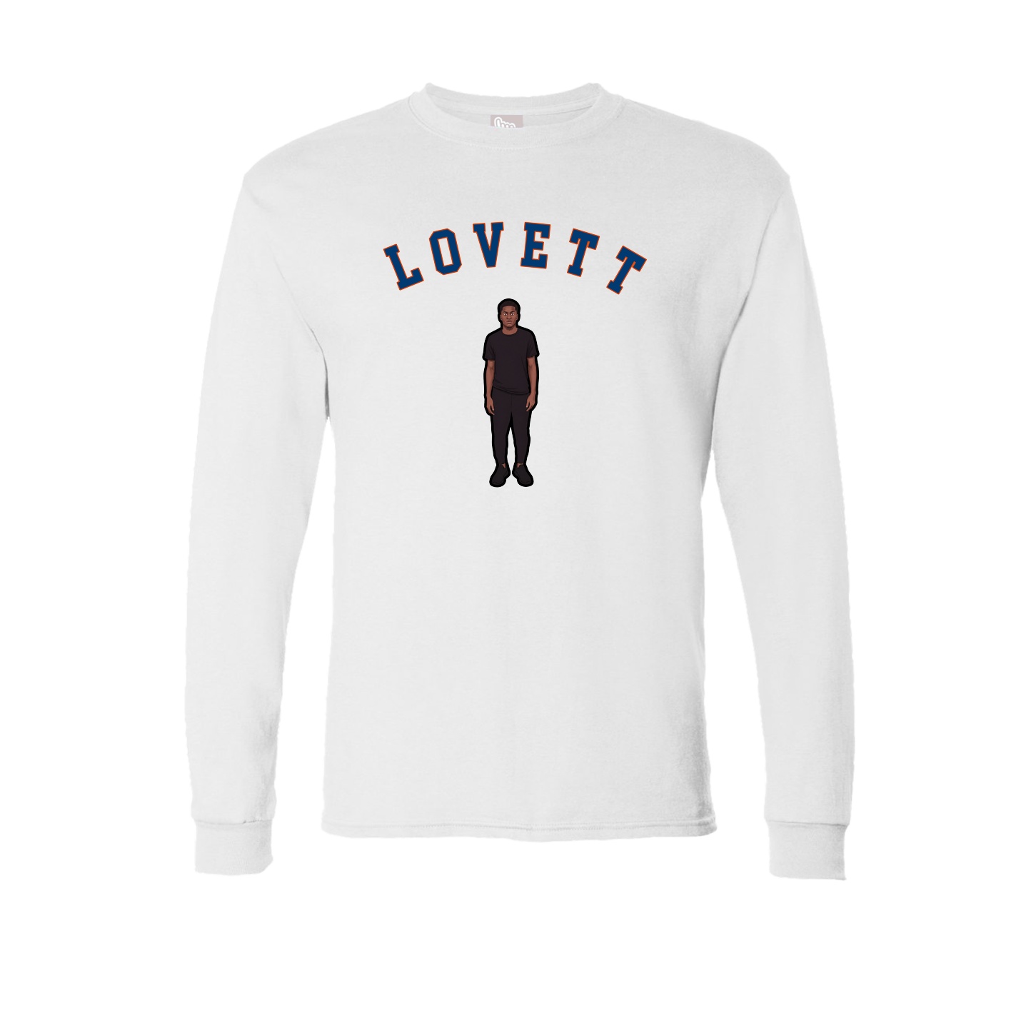 Long Sleeve Tee — Shirsey Arch in White