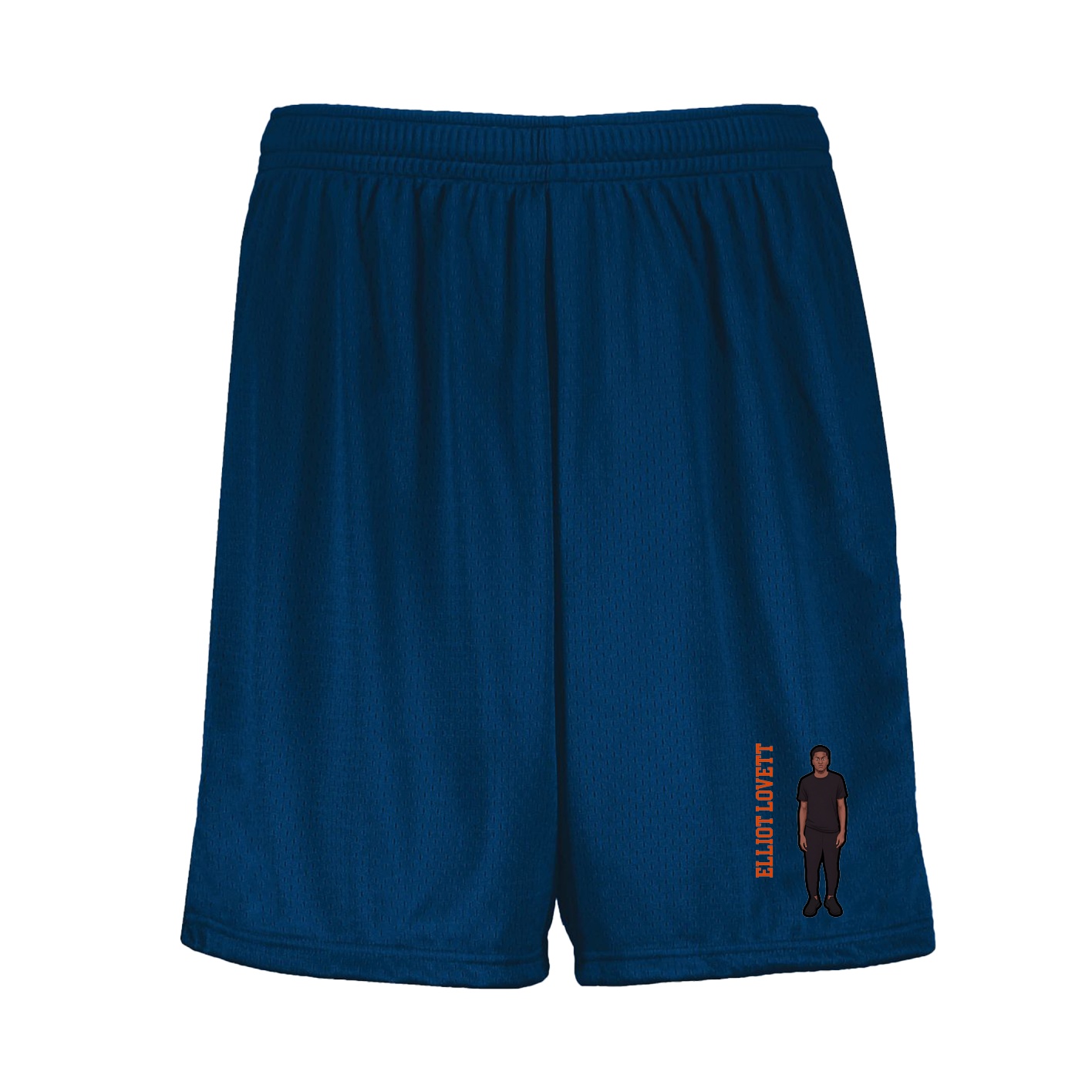 Shorts — Name Vertical in Navy