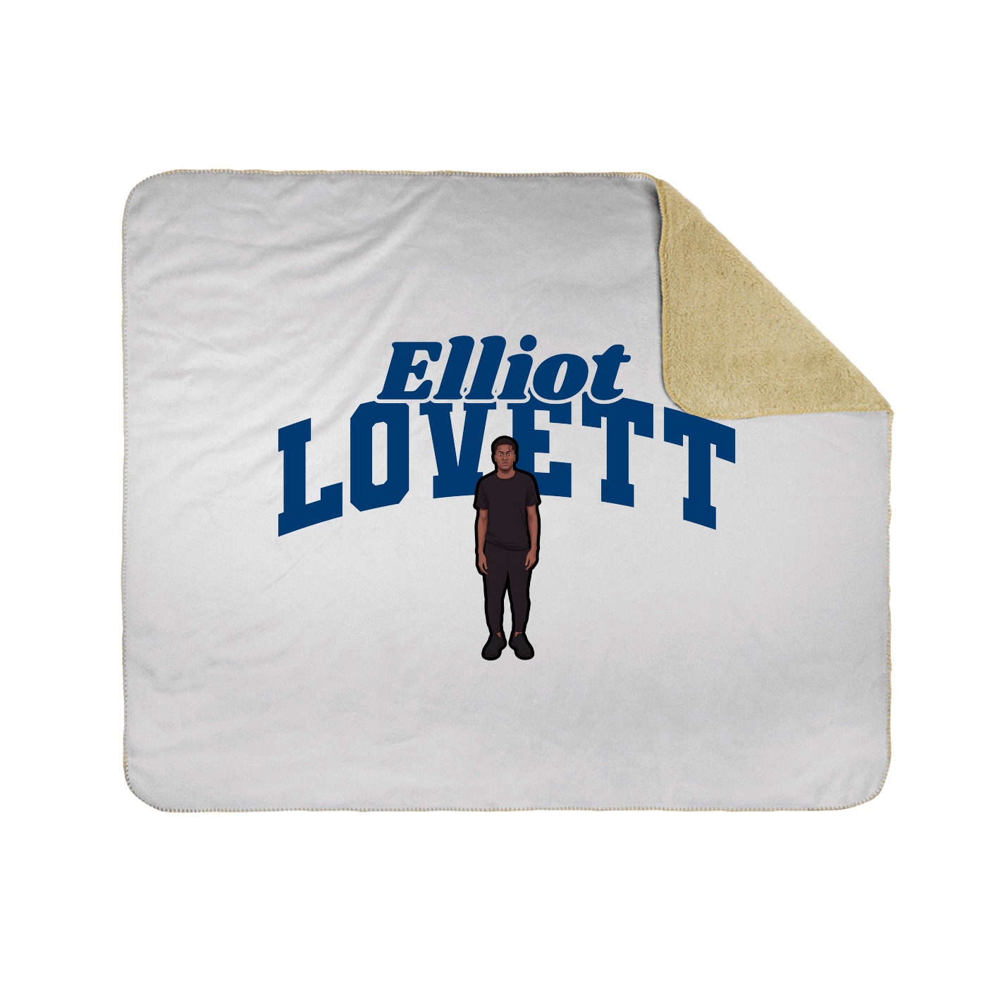 Throw Blanket — Signature Arch in White