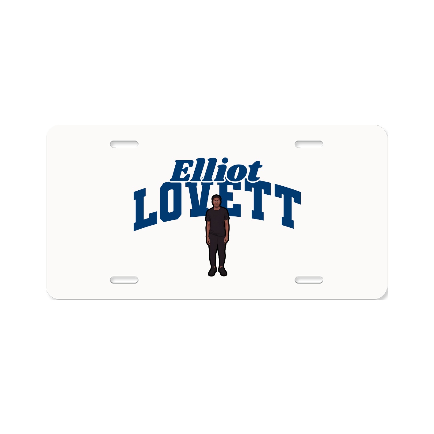 License Plate — Signature Arch in Classic