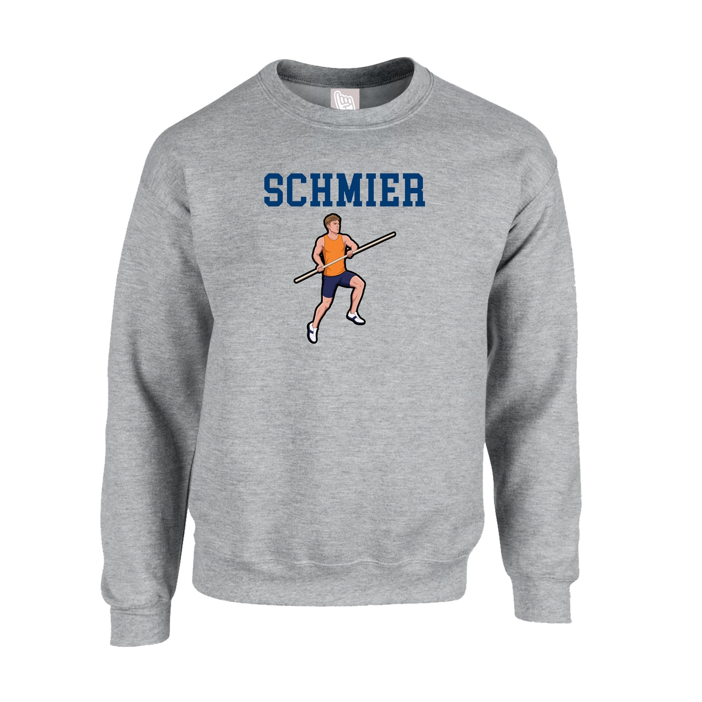 Fleece Crew — Shirsey in Grey