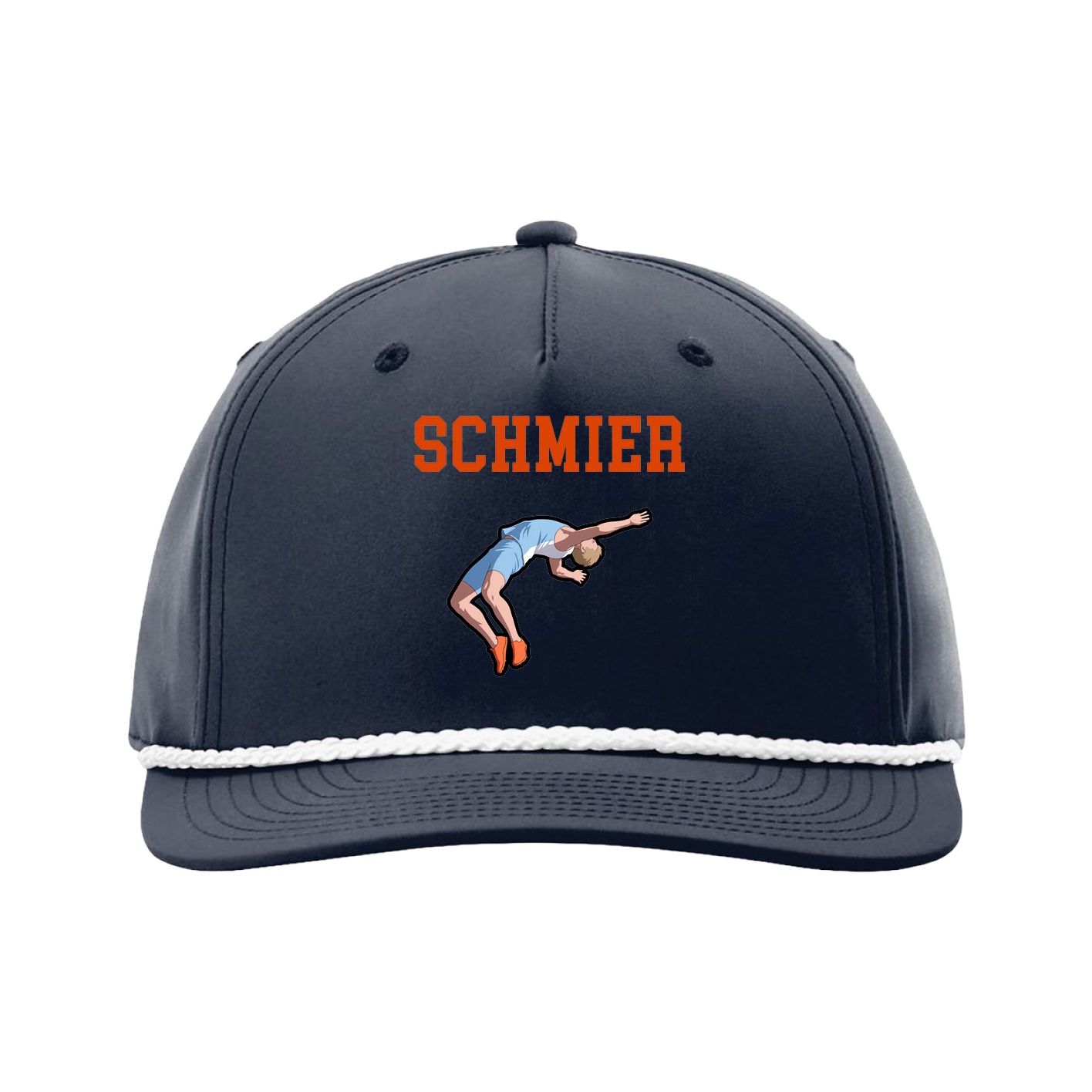 Five-Panel Classic Rope Cap — Shirsey in Navy