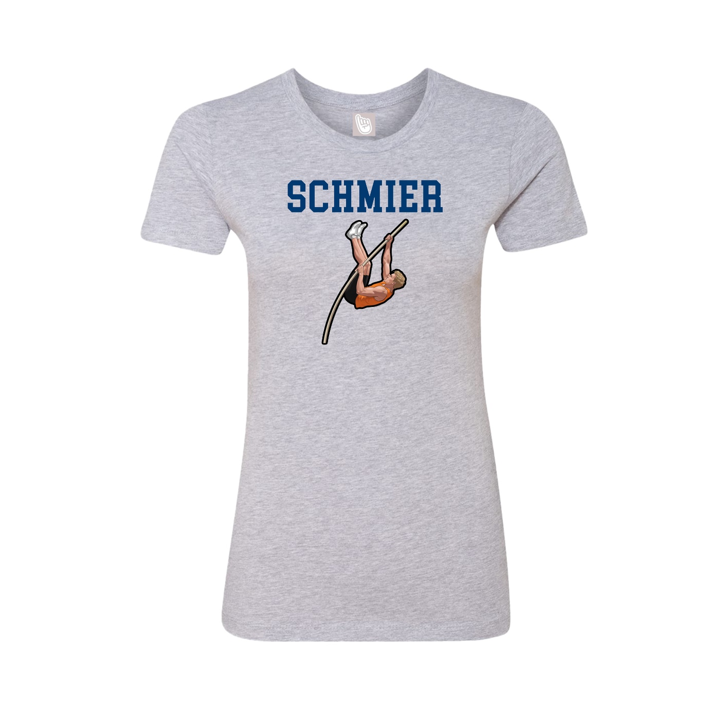 Fitted Women's Tee — Shirsey in Grey