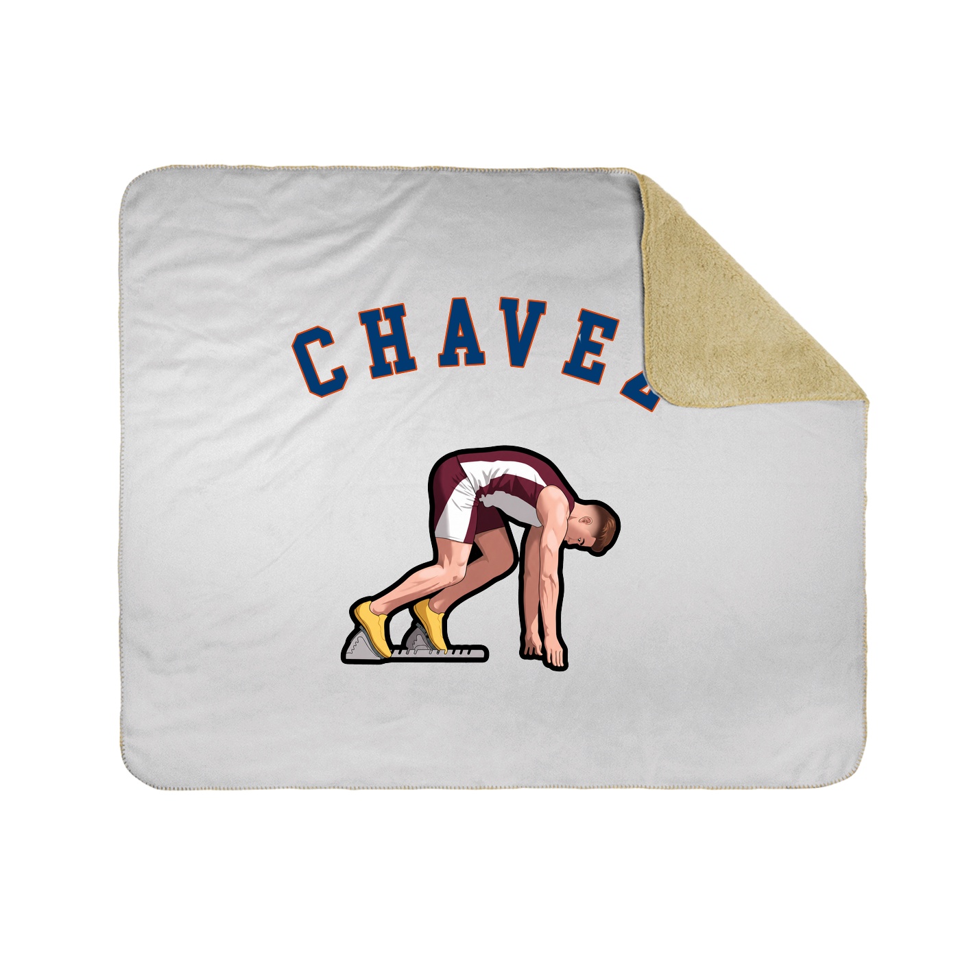 Throw Blanket — Shirsey Arch in White