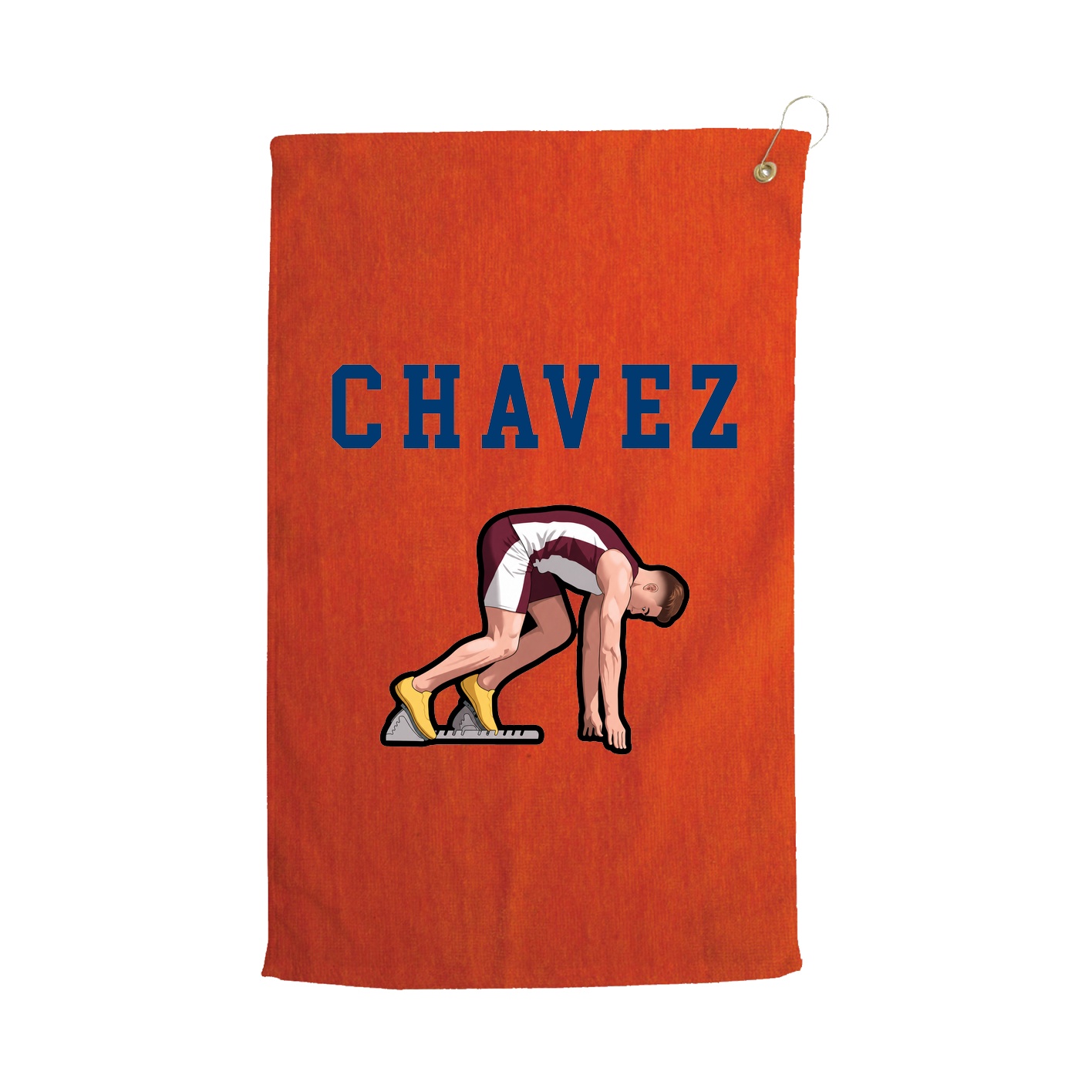 Golf Towel — Shirsey in Orange