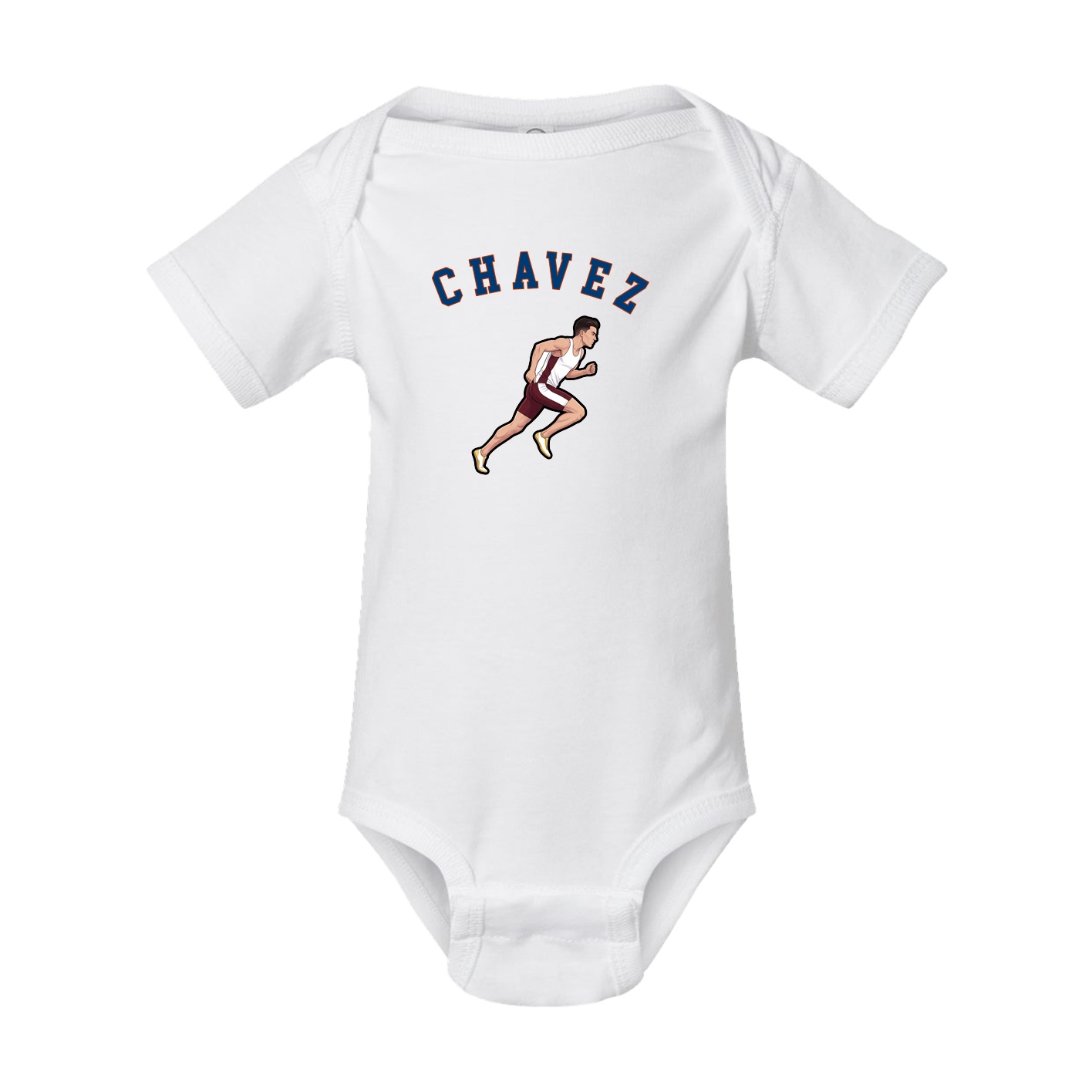 Baby Onesie — Shirsey Arch in White
