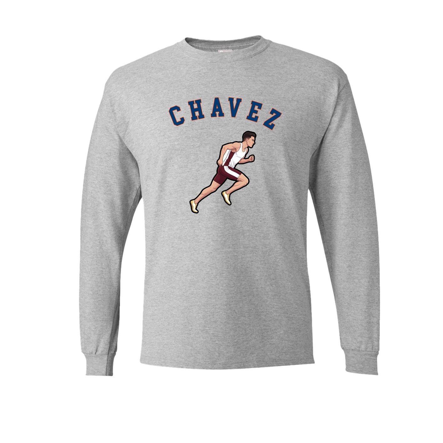 Long Sleeve Tee — Shirsey Arch in Grey