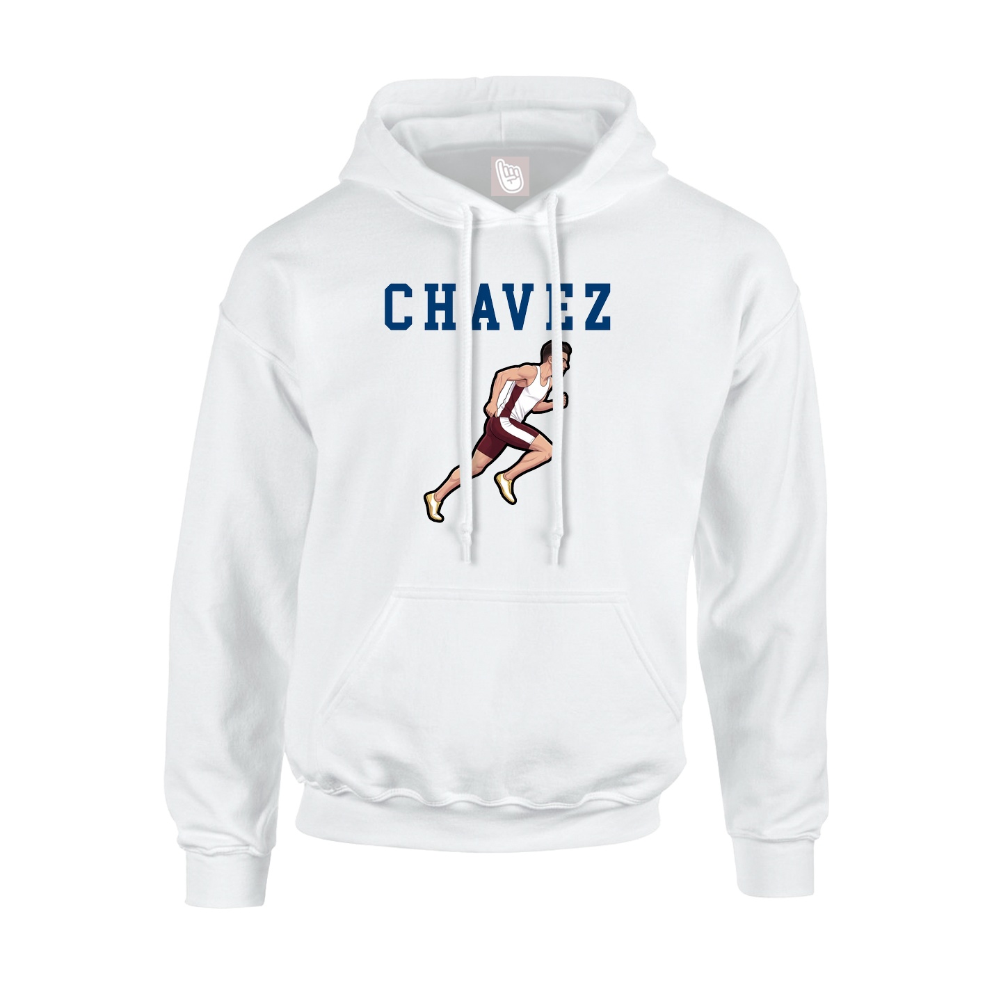 Hoodie — Shirsey in White
