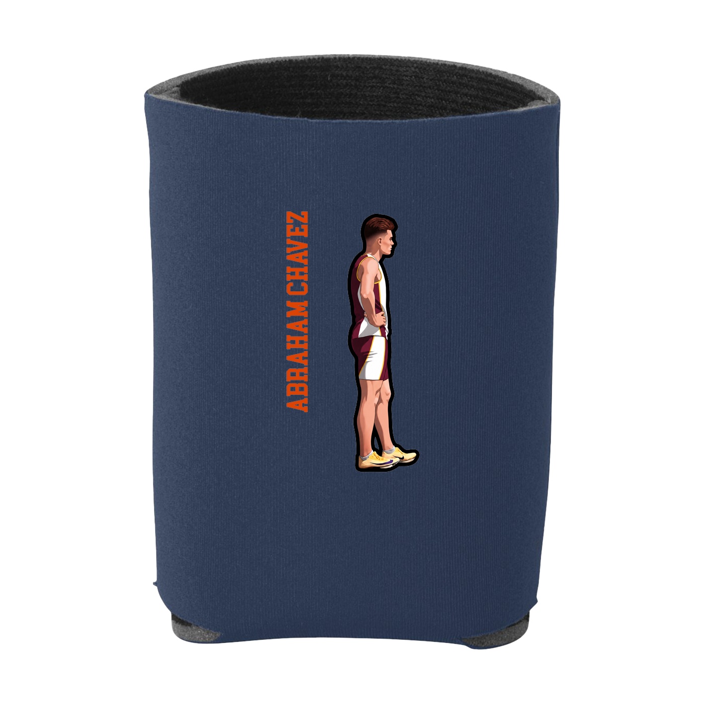 Can Holder — Name Vertical in Navy