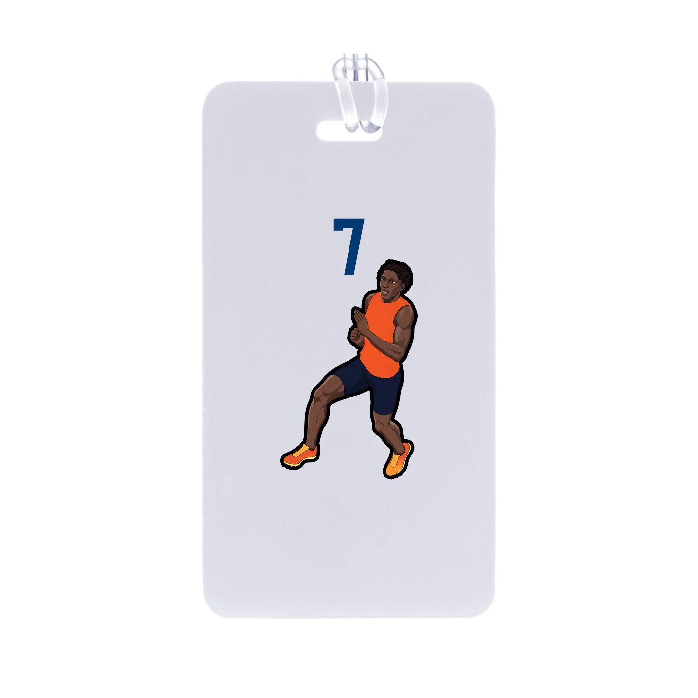 Bag Tag — Number Top in Classic