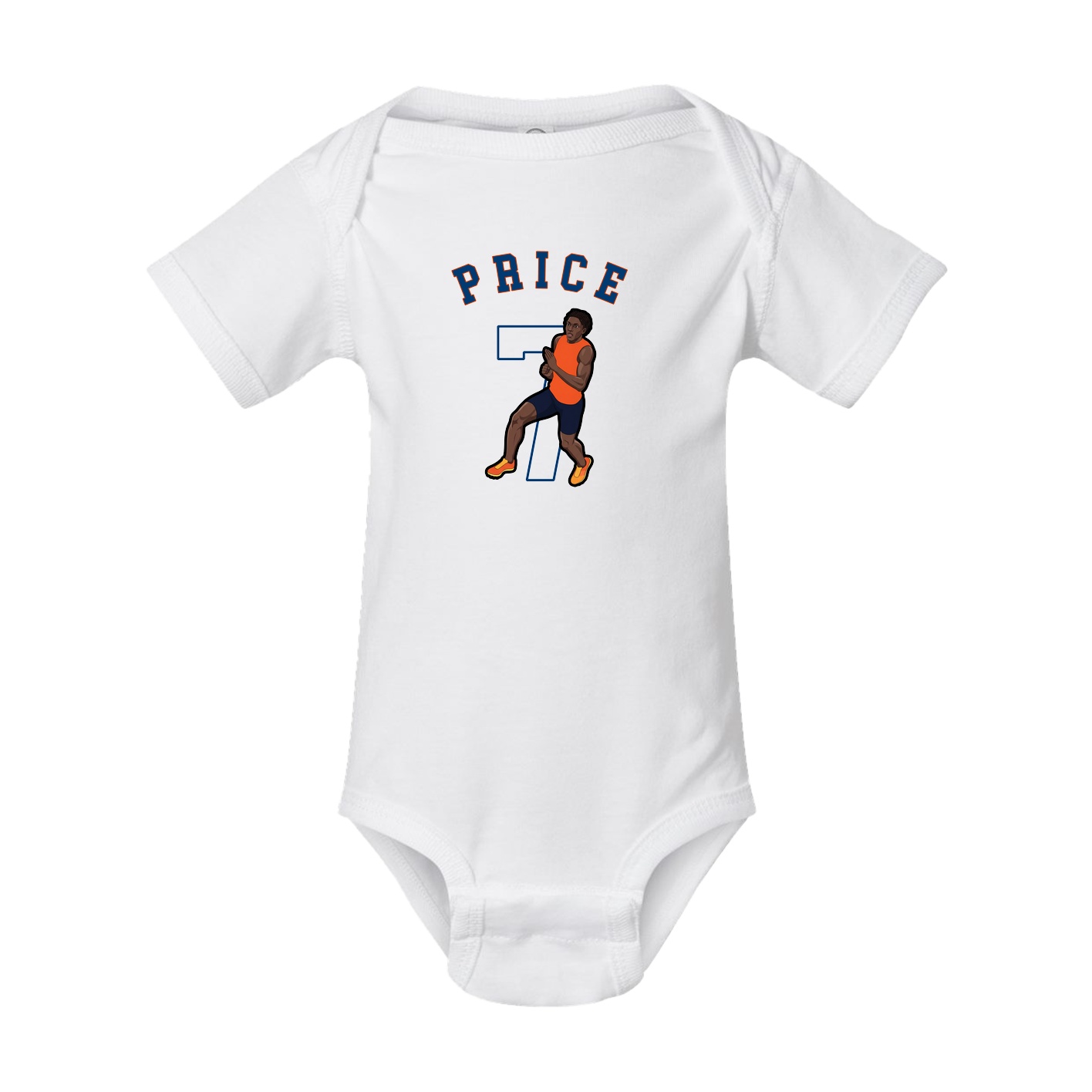 Baby Onesie — Shirsey Arch in White