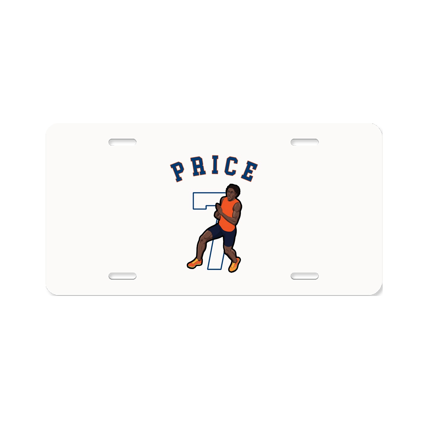 License Plate — Shirsey Arch in Classic