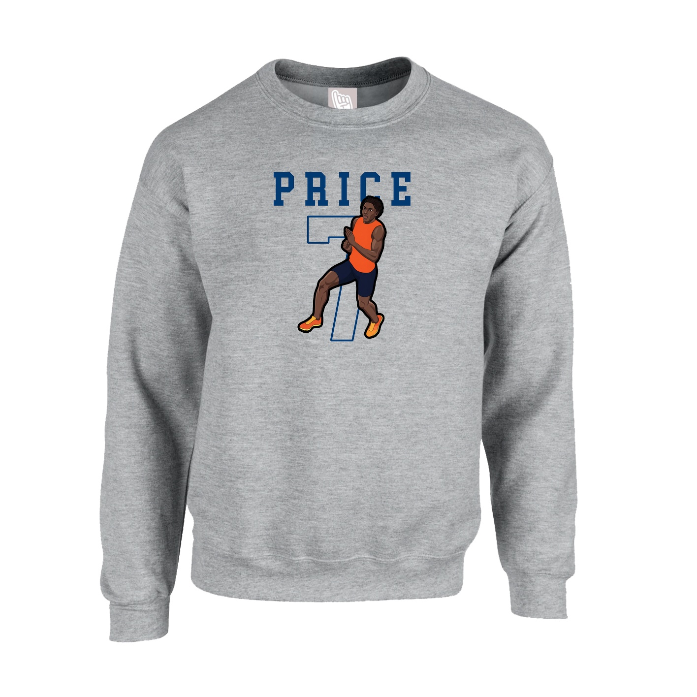 Fleece Crew — Shirsey in Grey