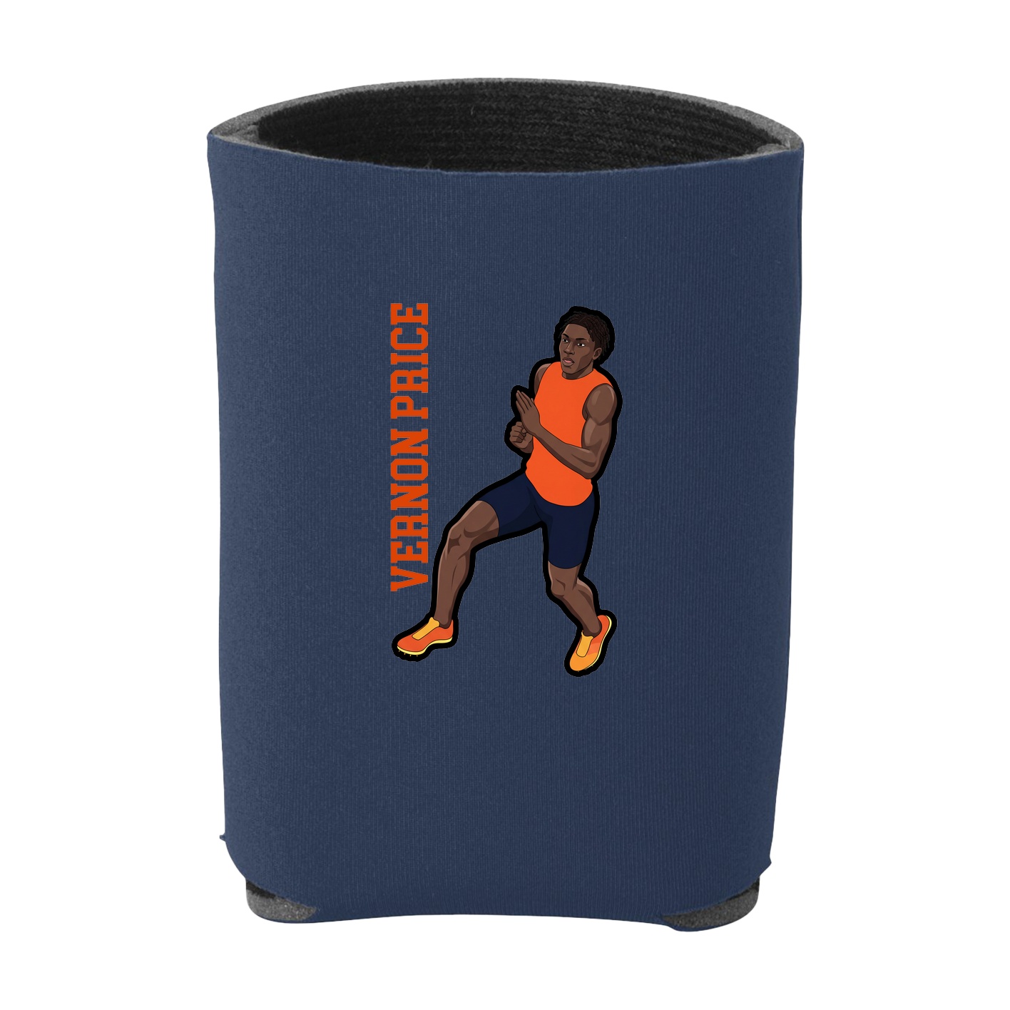 Can Holder — Name Vertical in Navy