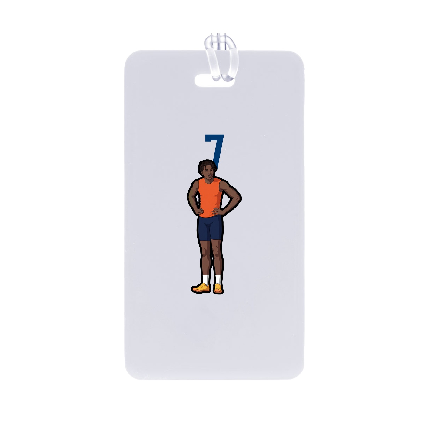 Bag Tag — Number Top in Classic