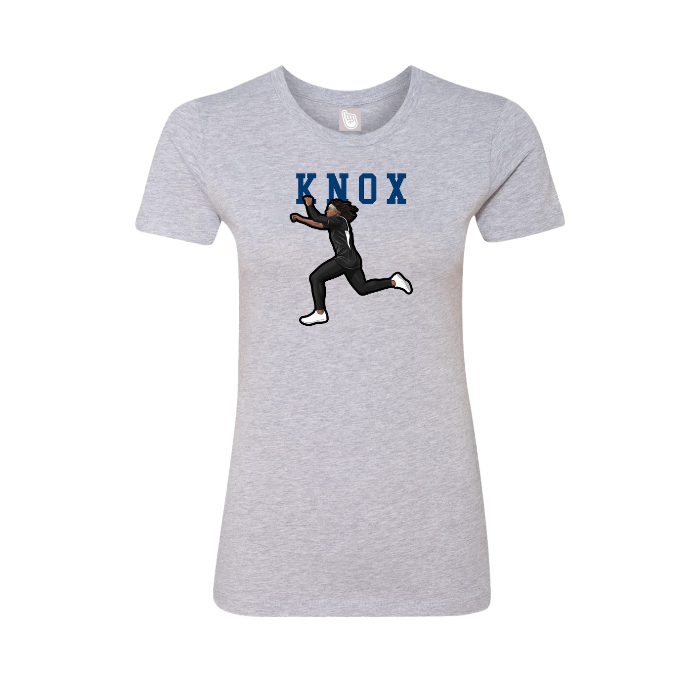 Fitted Women's Tee — Shirsey in Grey