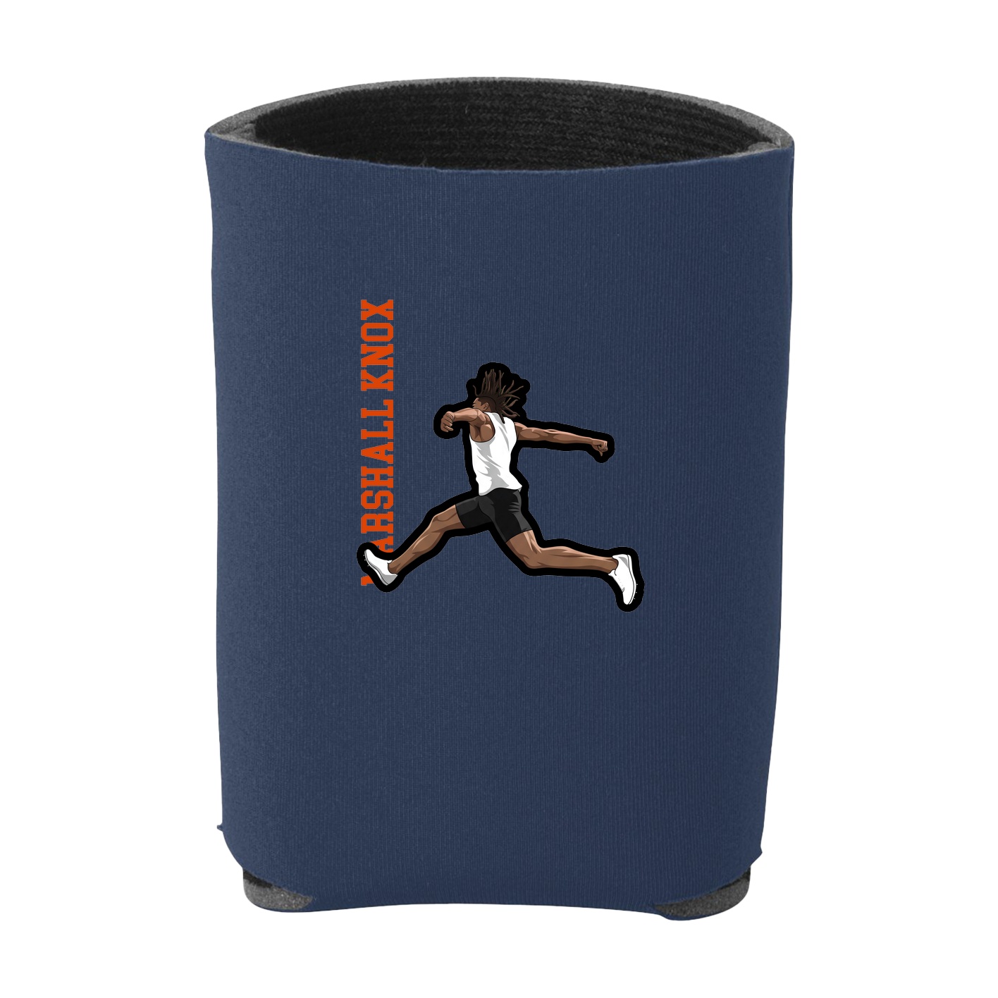 Can Holder — Name Vertical in Navy