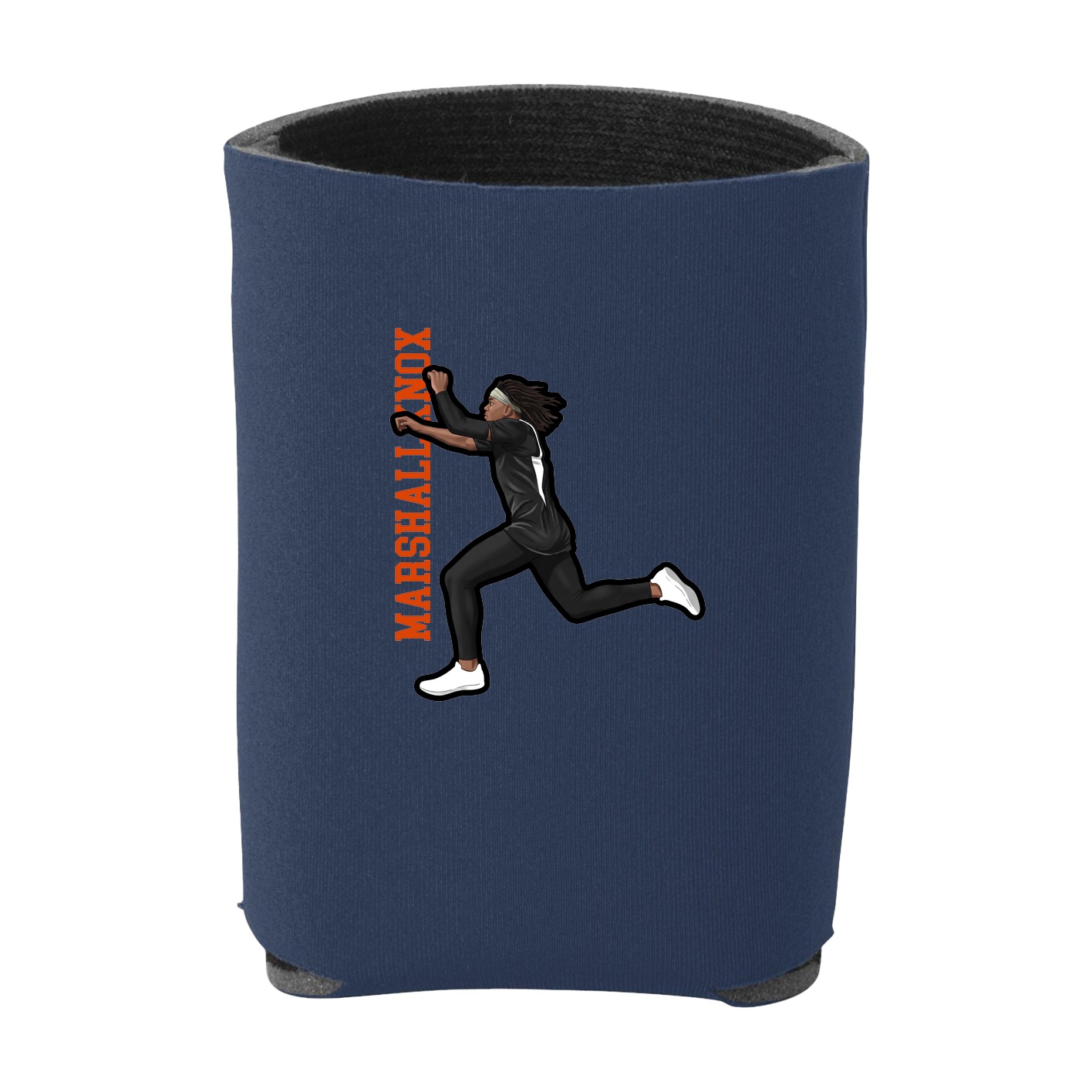 Can Holder — Name Vertical in Navy