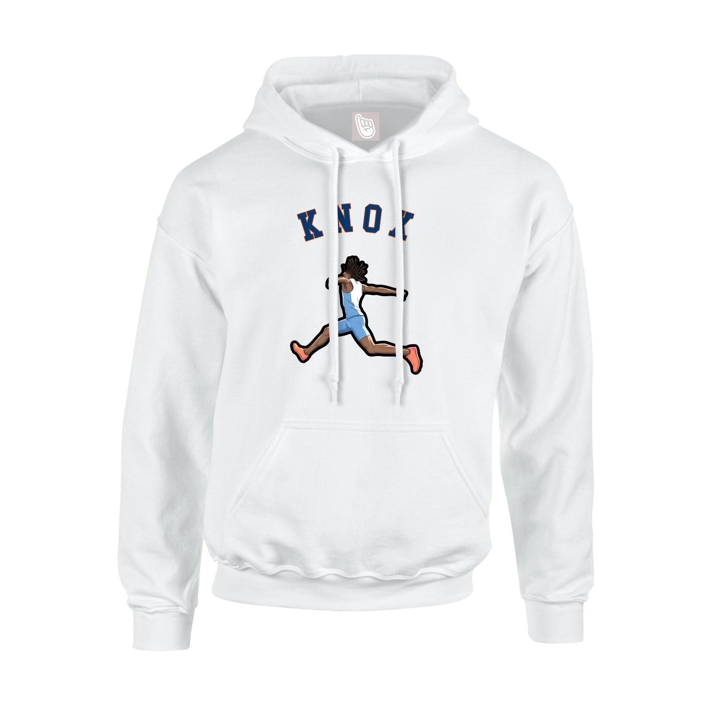 Hoodie — Shirsey Arch in White