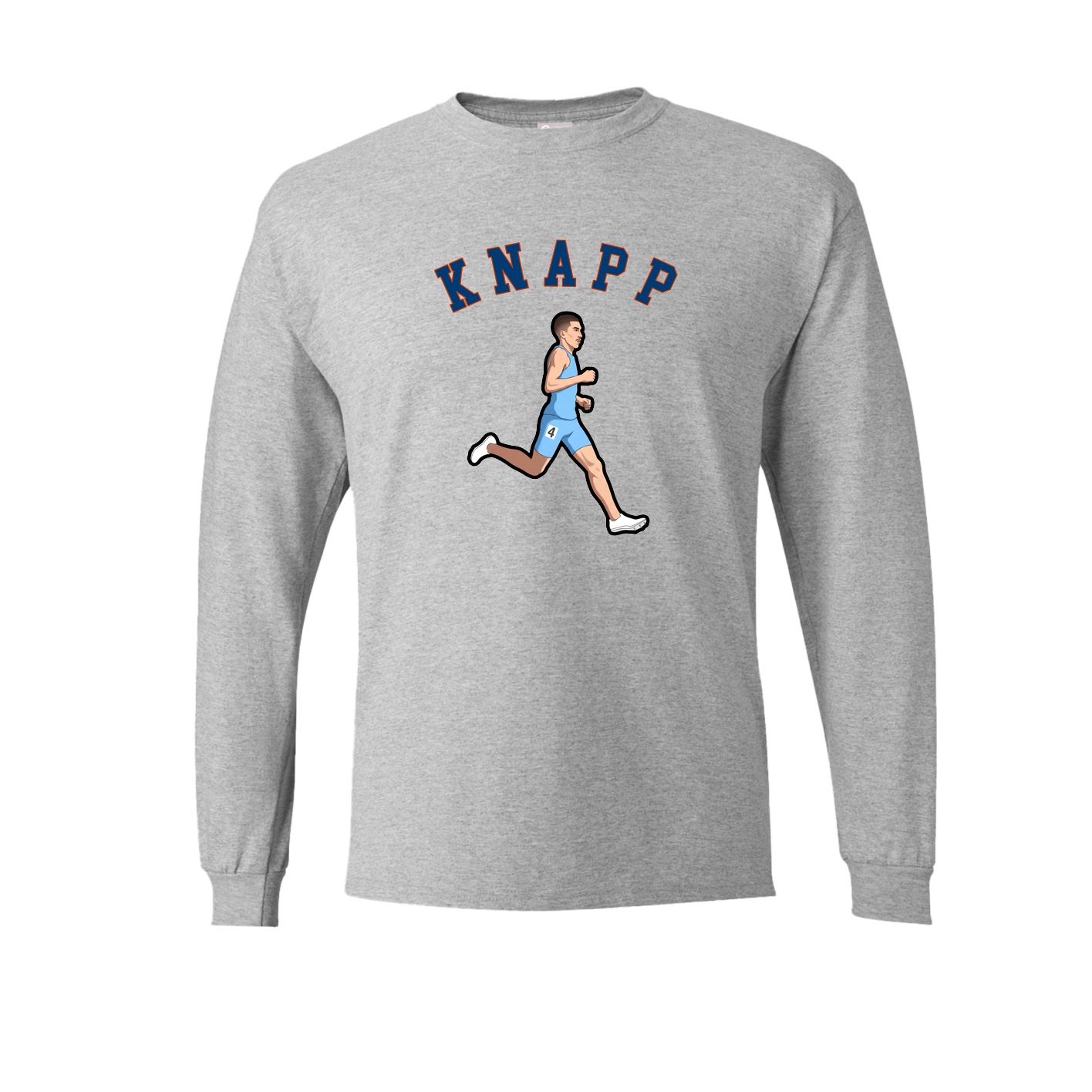 Long Sleeve Tee — Shirsey Arch in Grey