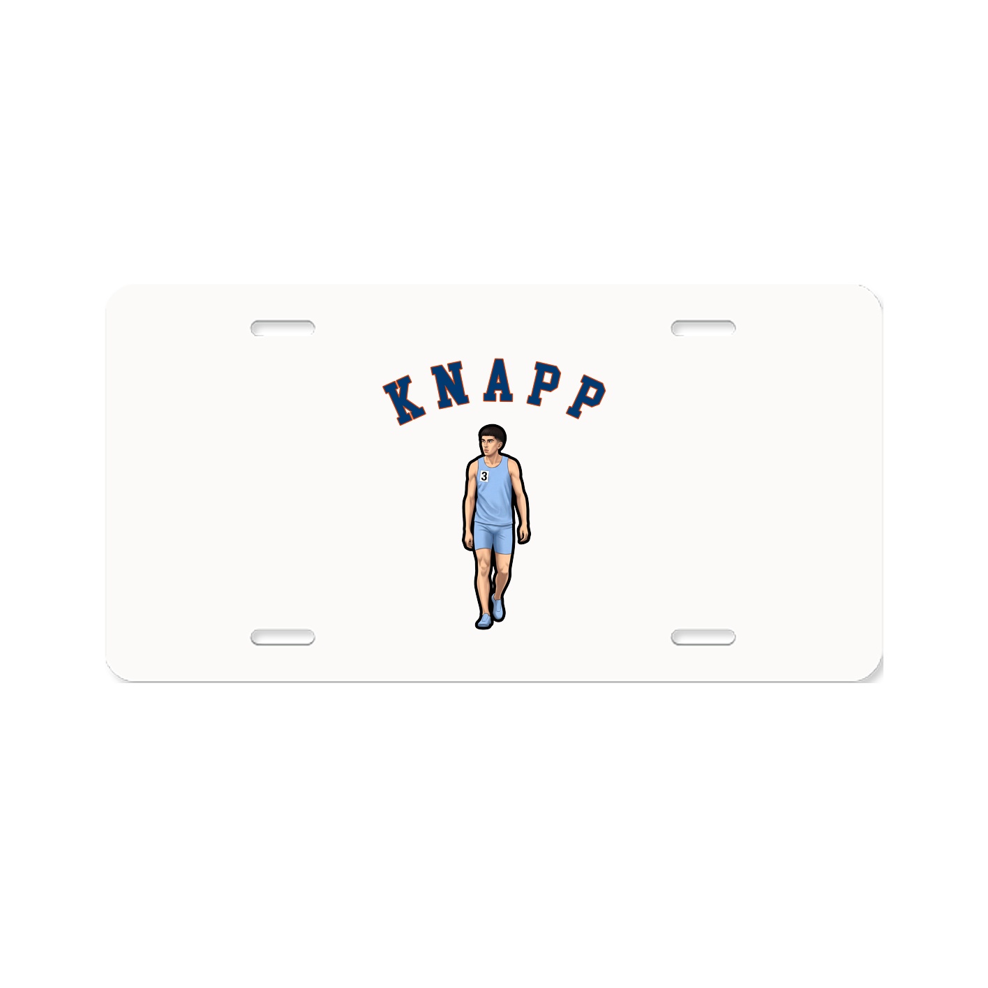 License Plate — Shirsey Arch in Classic