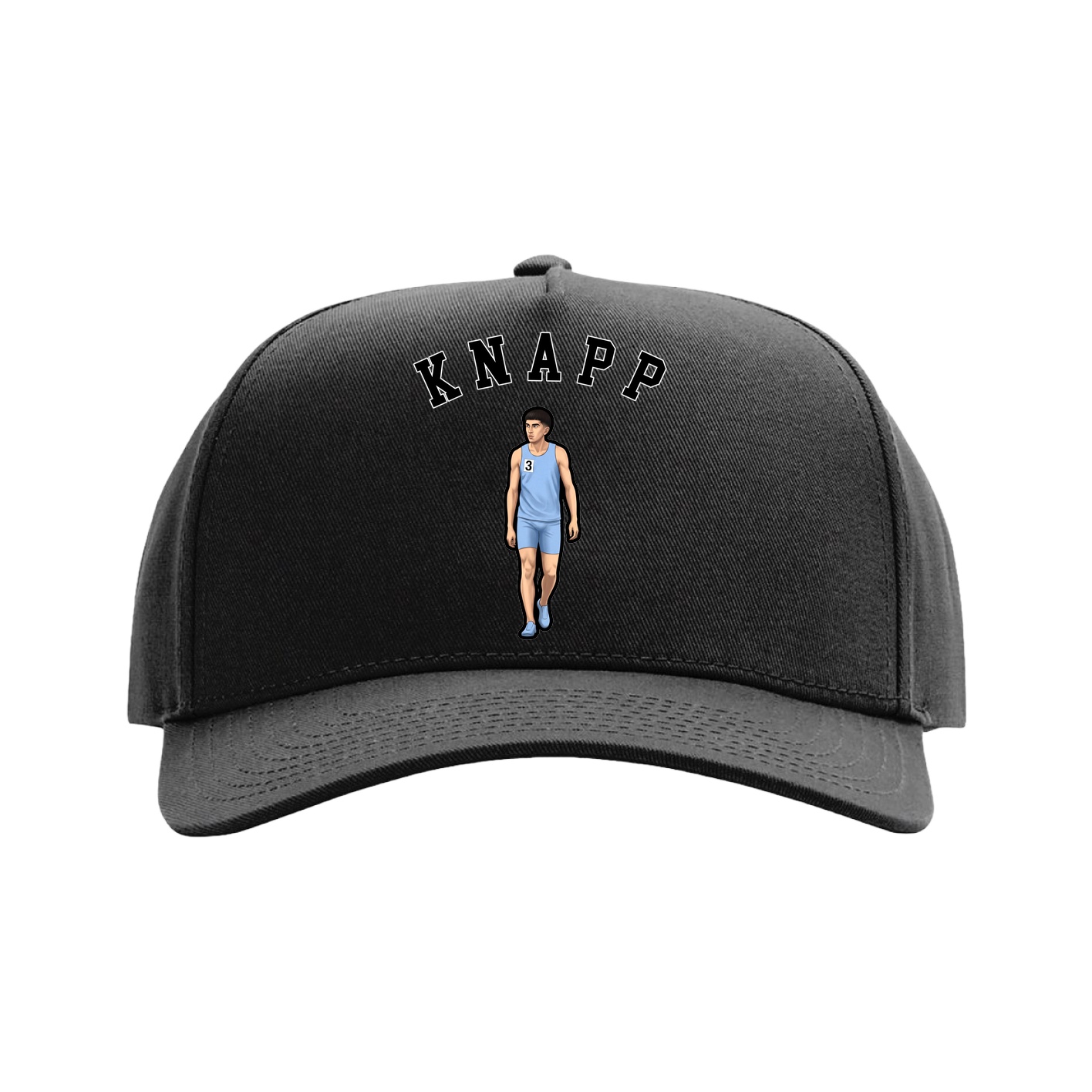 Full Fabric Five-Panel Champ Cap