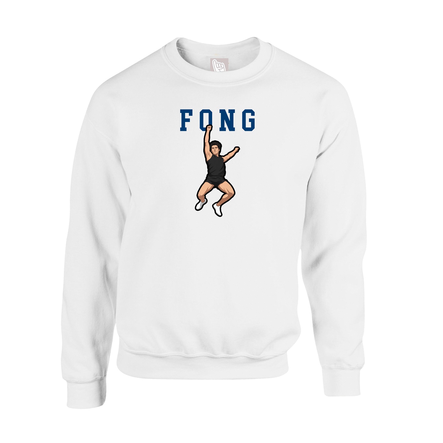 Fleece Crew — Shirsey in White