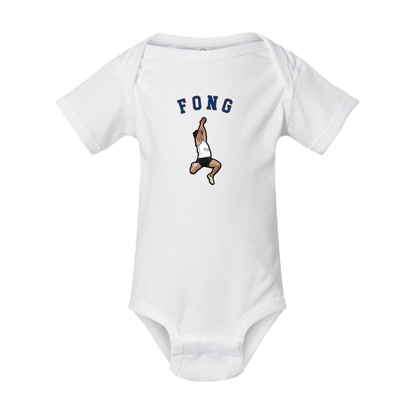 Baby Onesie — Shirsey Arch in White