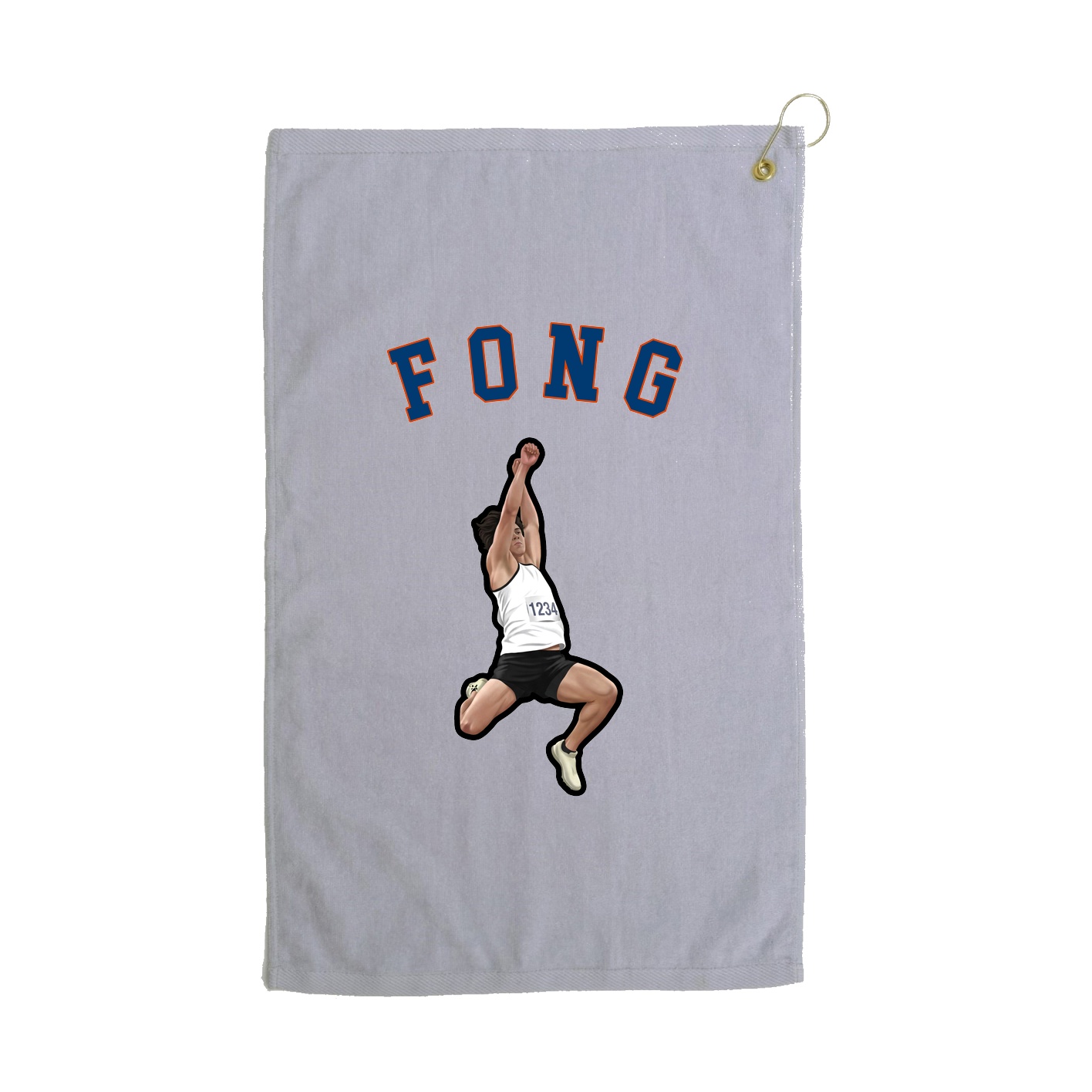 Golf Towel — Shirsey Arch in Grey