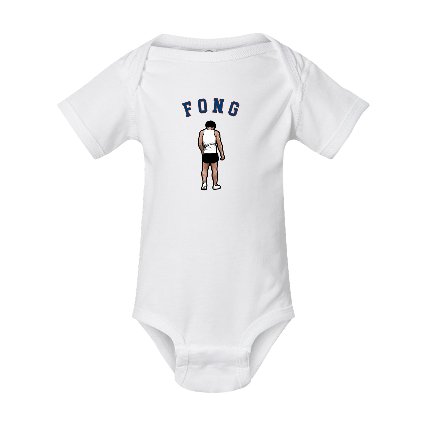 Baby Onesie — Shirsey Arch in White