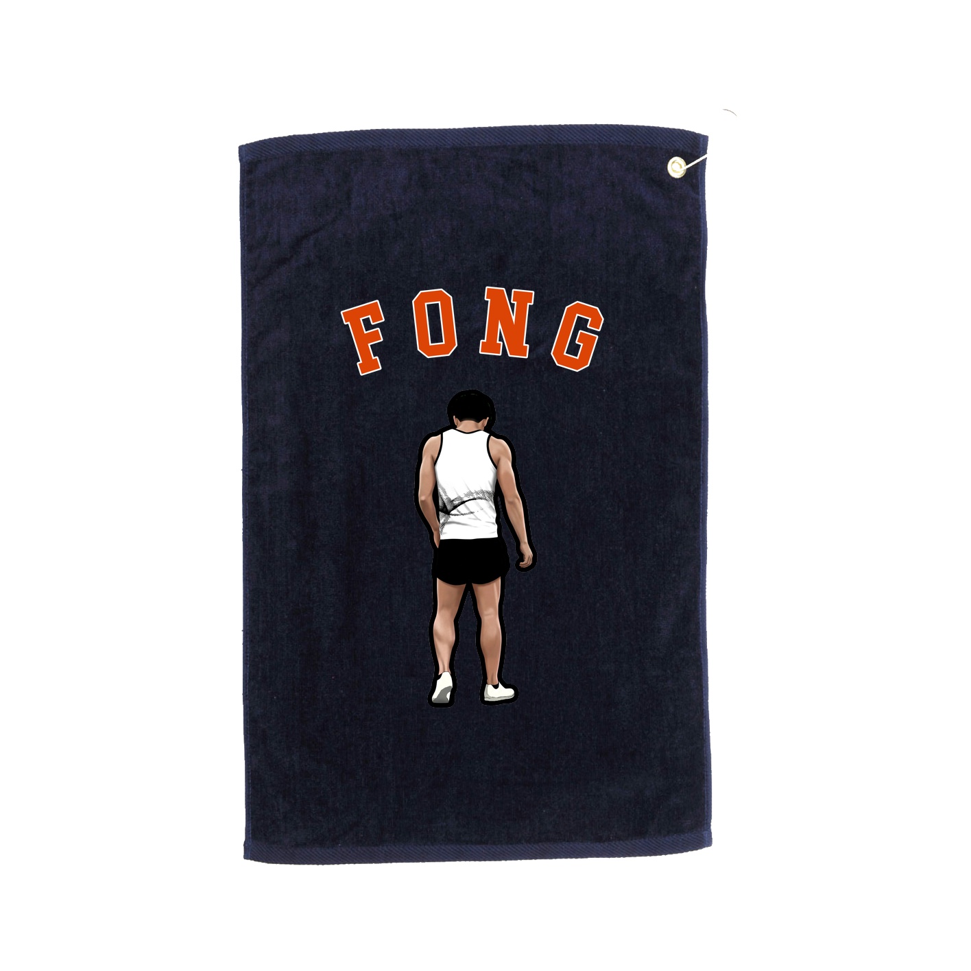 Golf Towel — Shirsey Arch in Navy