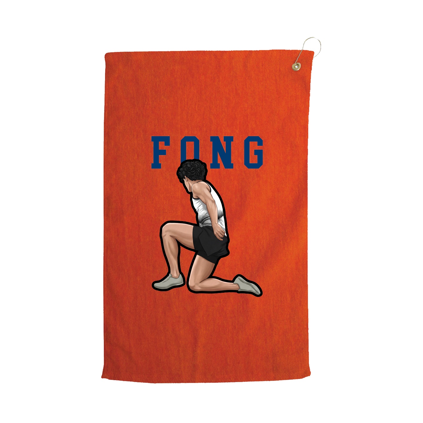 Golf Towel — Shirsey in Orange