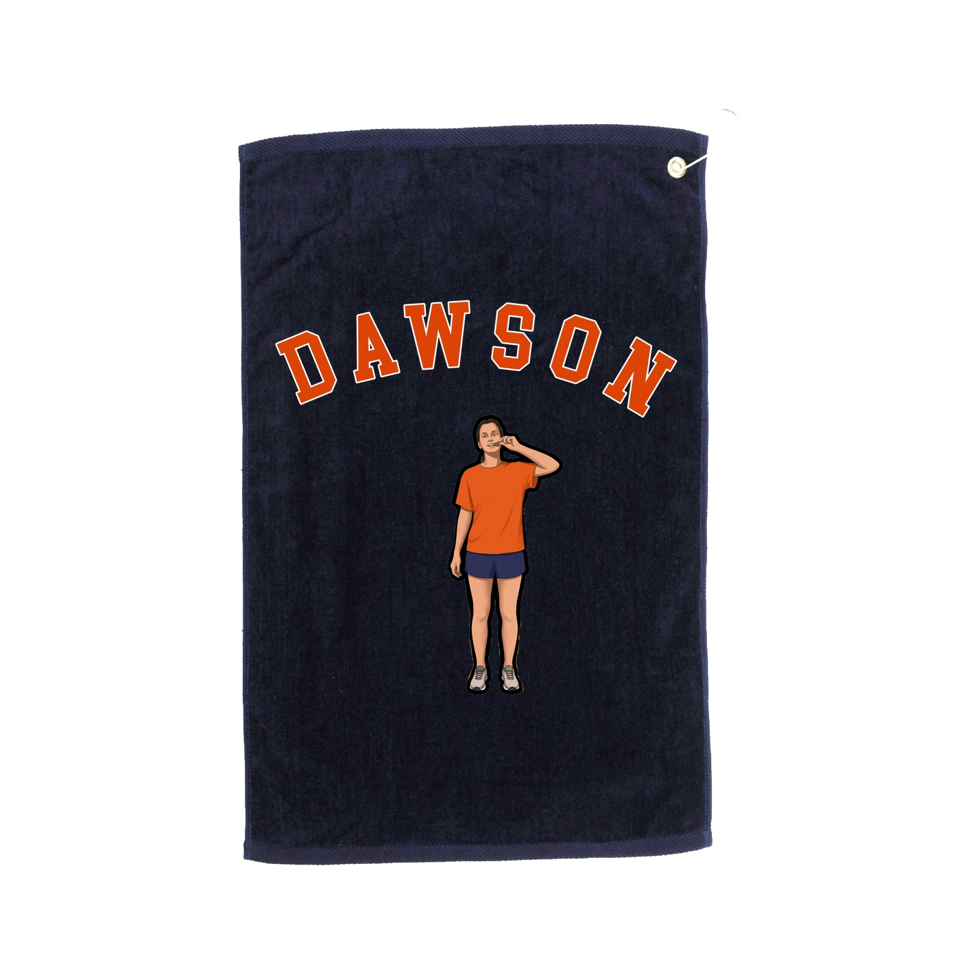 Golf Towel — Shirsey Arch in Navy