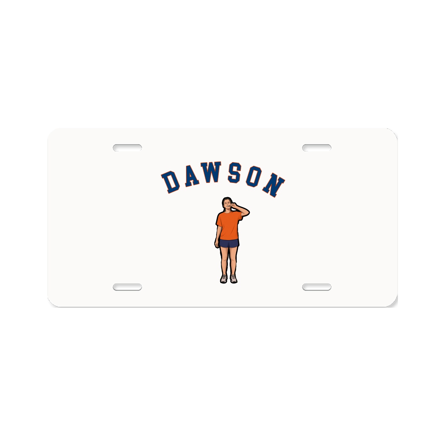 License Plate — Shirsey Arch in Classic