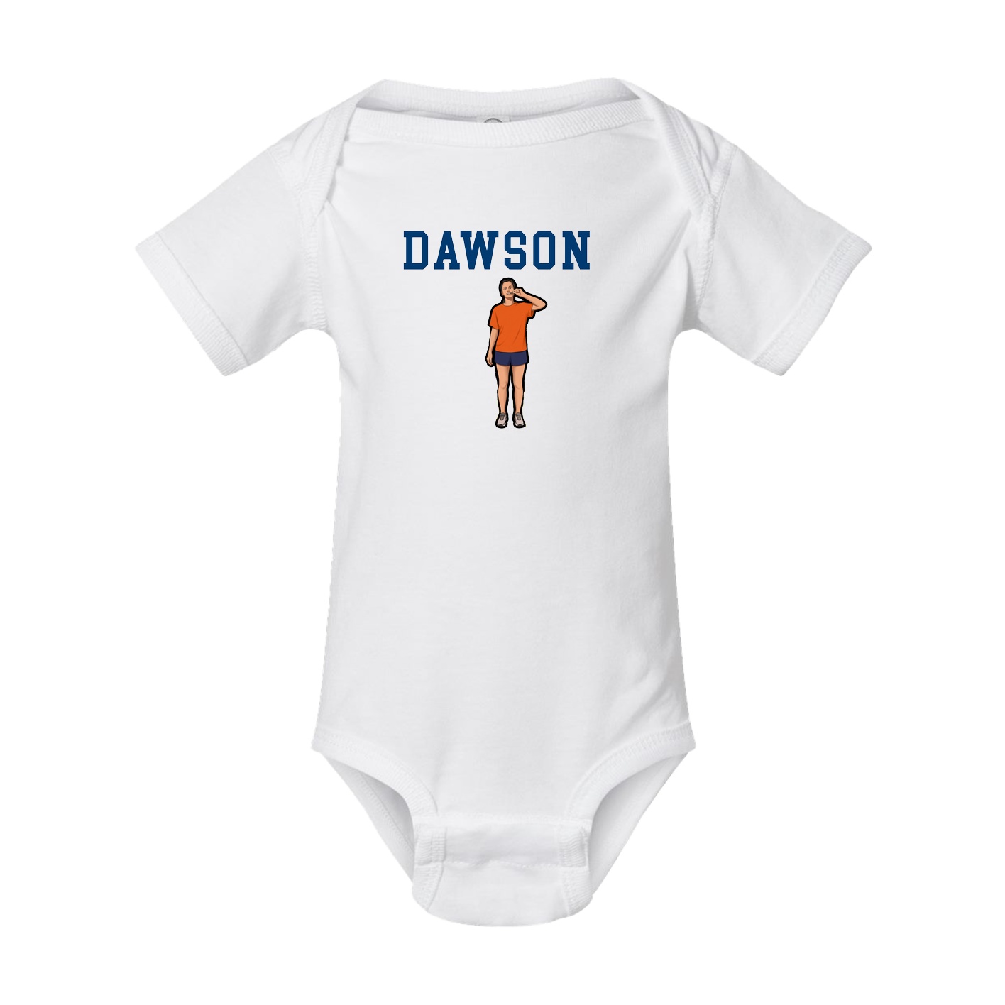 Baby Onesie — Shirsey in White