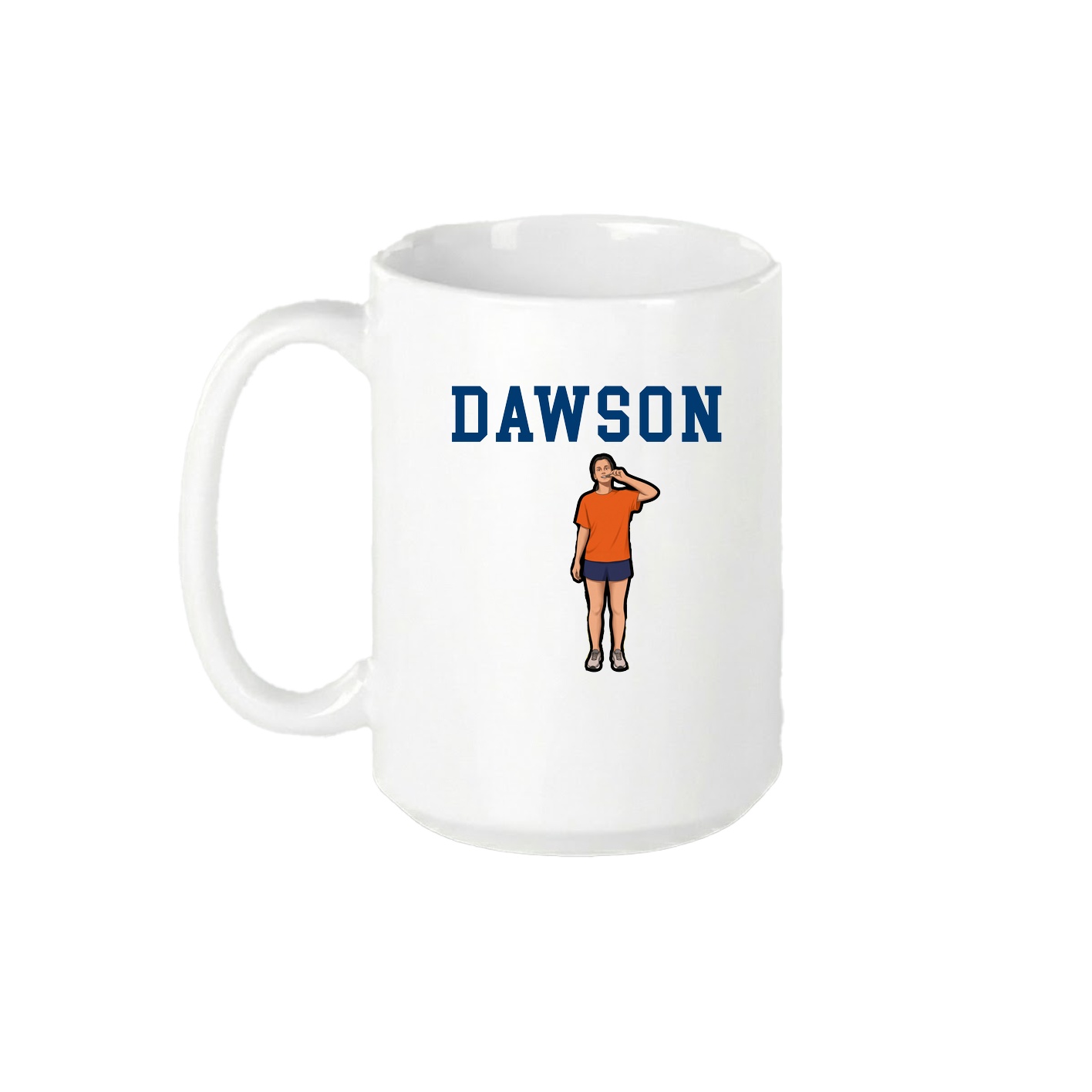 15oz Coffee Mug — Shirsey in White