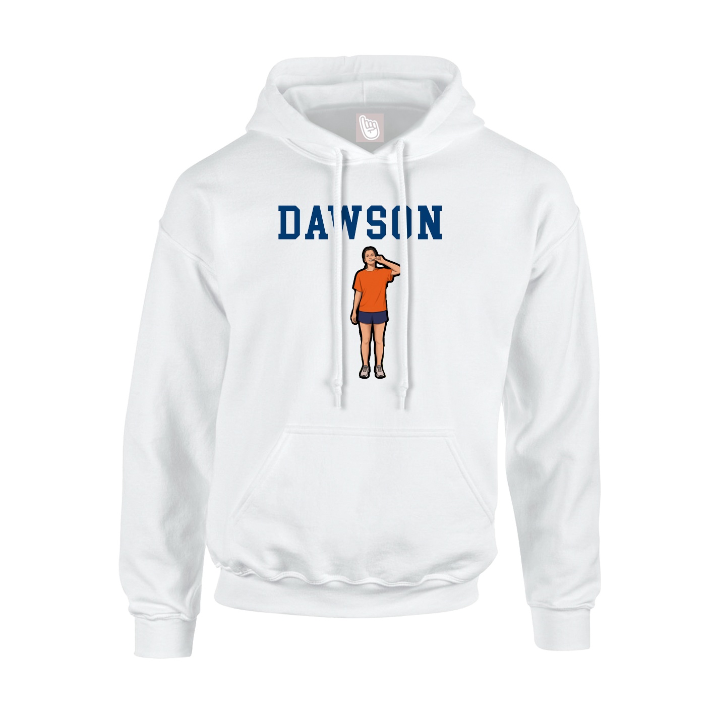 Youth Hoodie — Shirsey in White