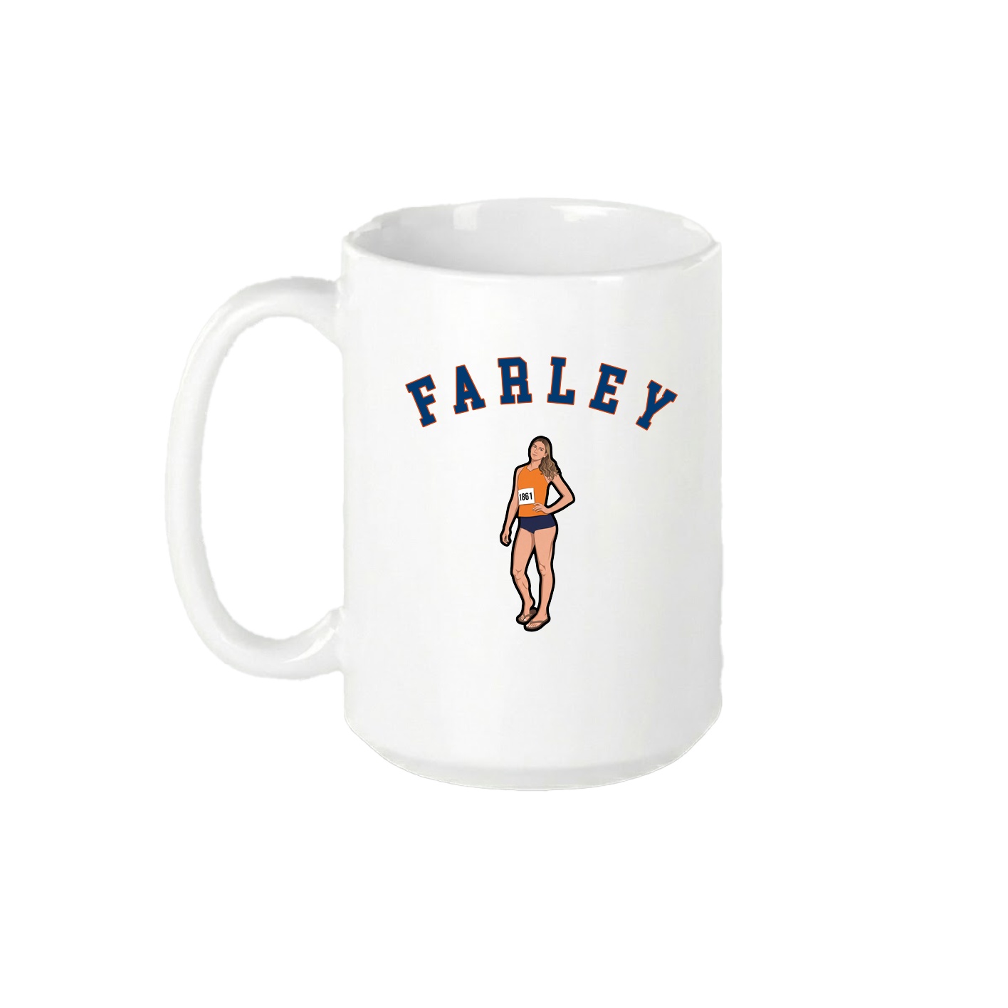 15oz Coffee Mug — Shirsey Arch in White