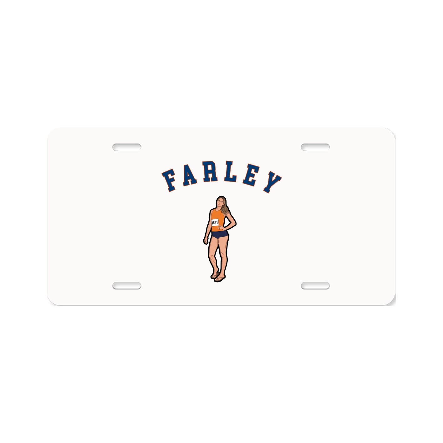 License Plate — Shirsey Arch in Classic